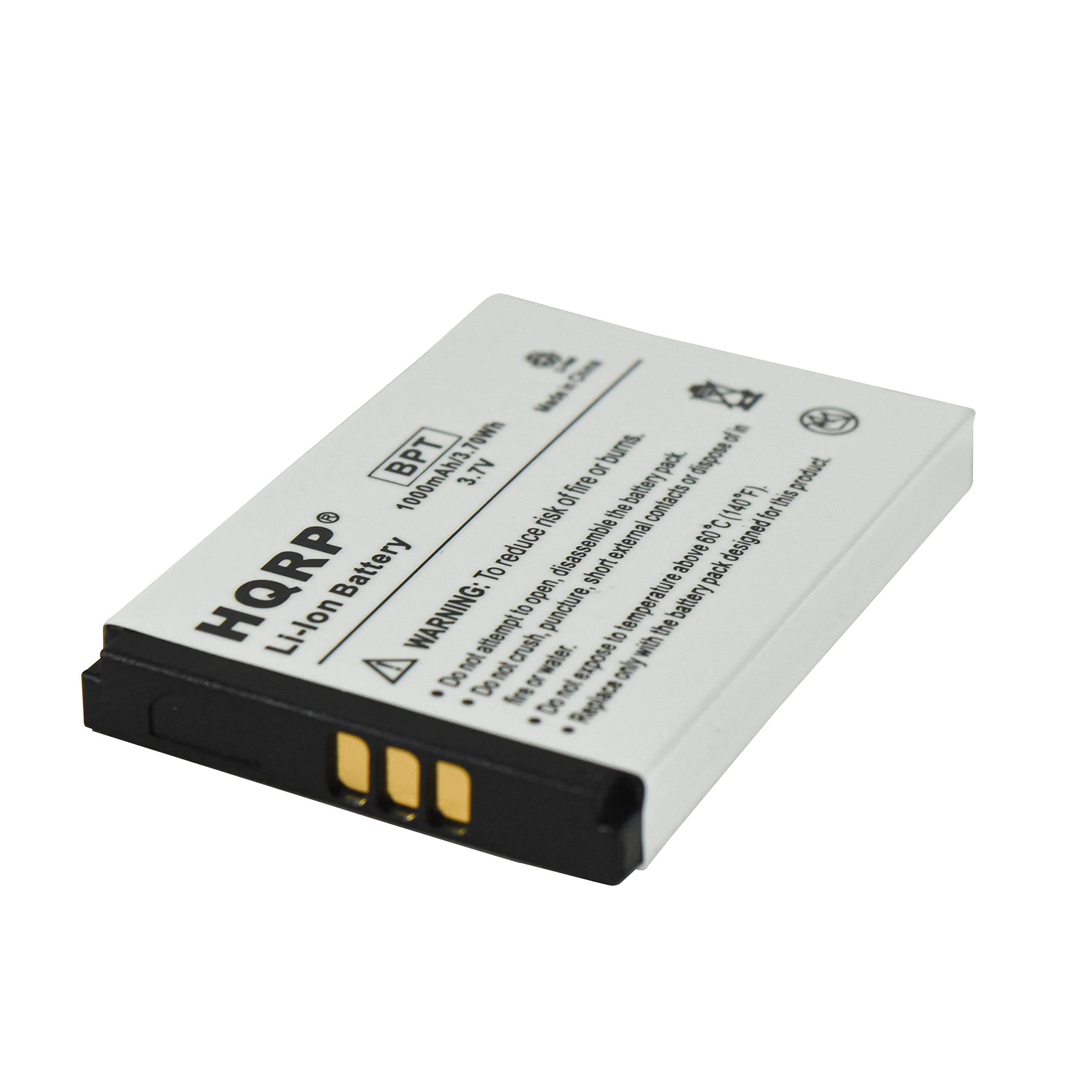 Hqrp Battery Works With Creative Ba20203R79902 Nomad / Muvo2 / Nomad Jukebox/Jukebox Zen Xtra/Jukebox Zen Nx/Muvo Mp3 Player + S