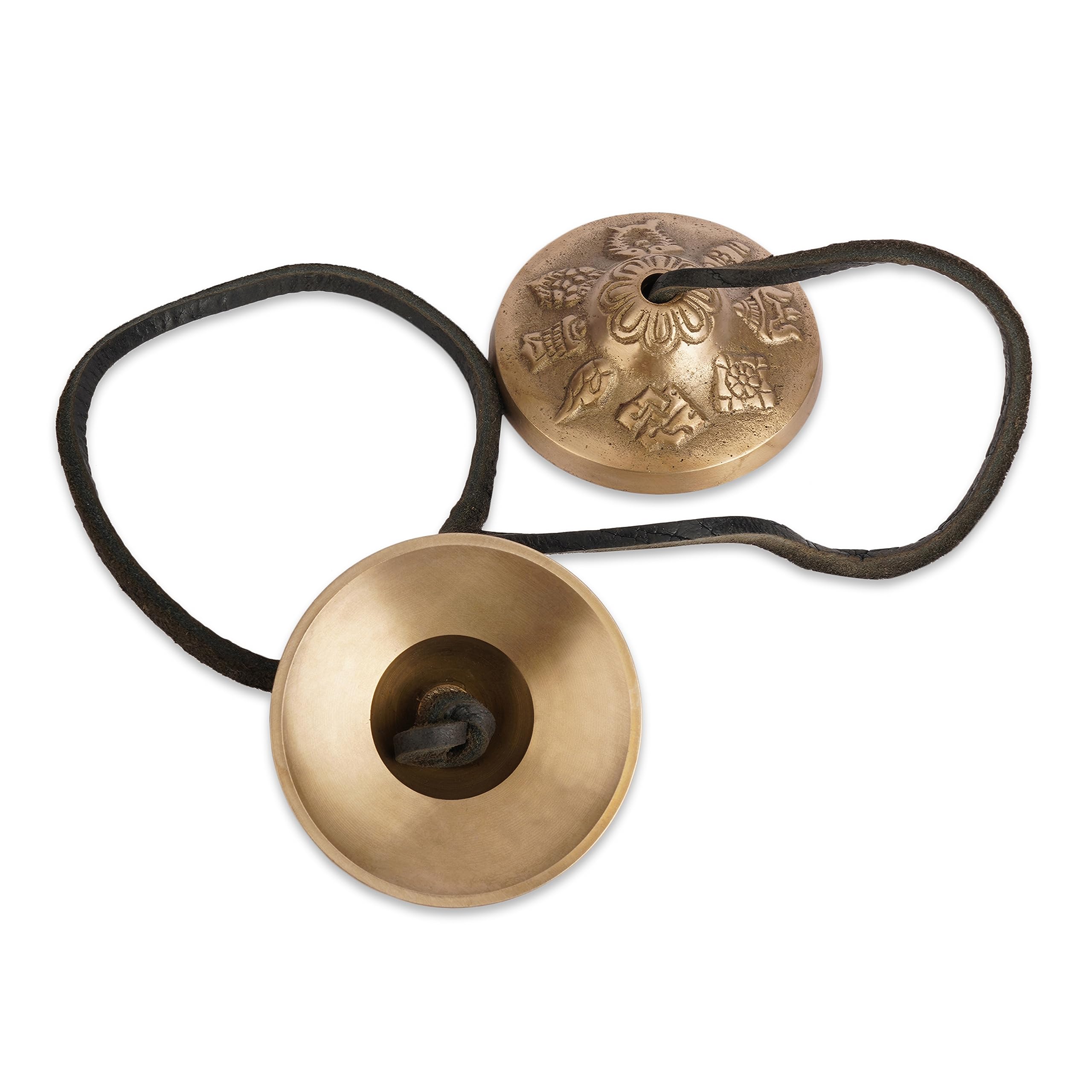 Ajuny Tibetan Tingsha Cymbals Bell Buddhist Meditation Yoga Bells Manjira Musical Instrument Spiritual Gift