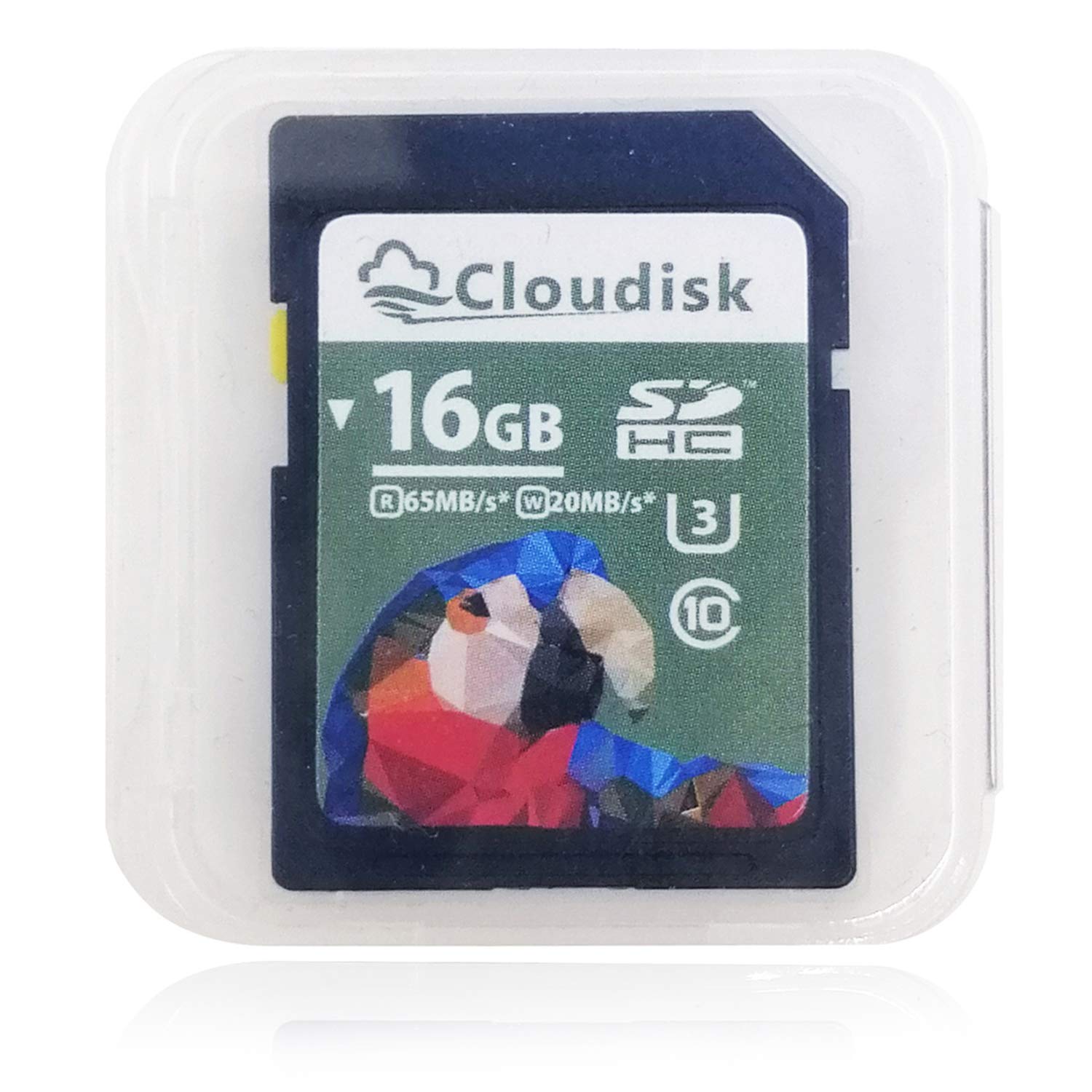 Cloudisk 16Gb Sd Card Uhs I U3 Class 10 Sdhc Memory Card Full Hd (16 Gb)