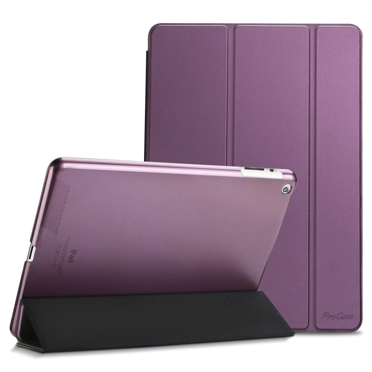 Procase For Ipad 2012/2011 2Nd 3Rd 4Th Generation Case (Old Model), Smart Cover For Ipad 2/Ipad 3 /Ipad 4 �Purple
