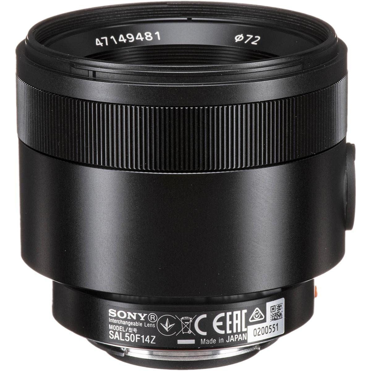 Sony SAL 50F14Z Carl Zeiss Planar T 50mm F1.4 ZA Fixed Lens