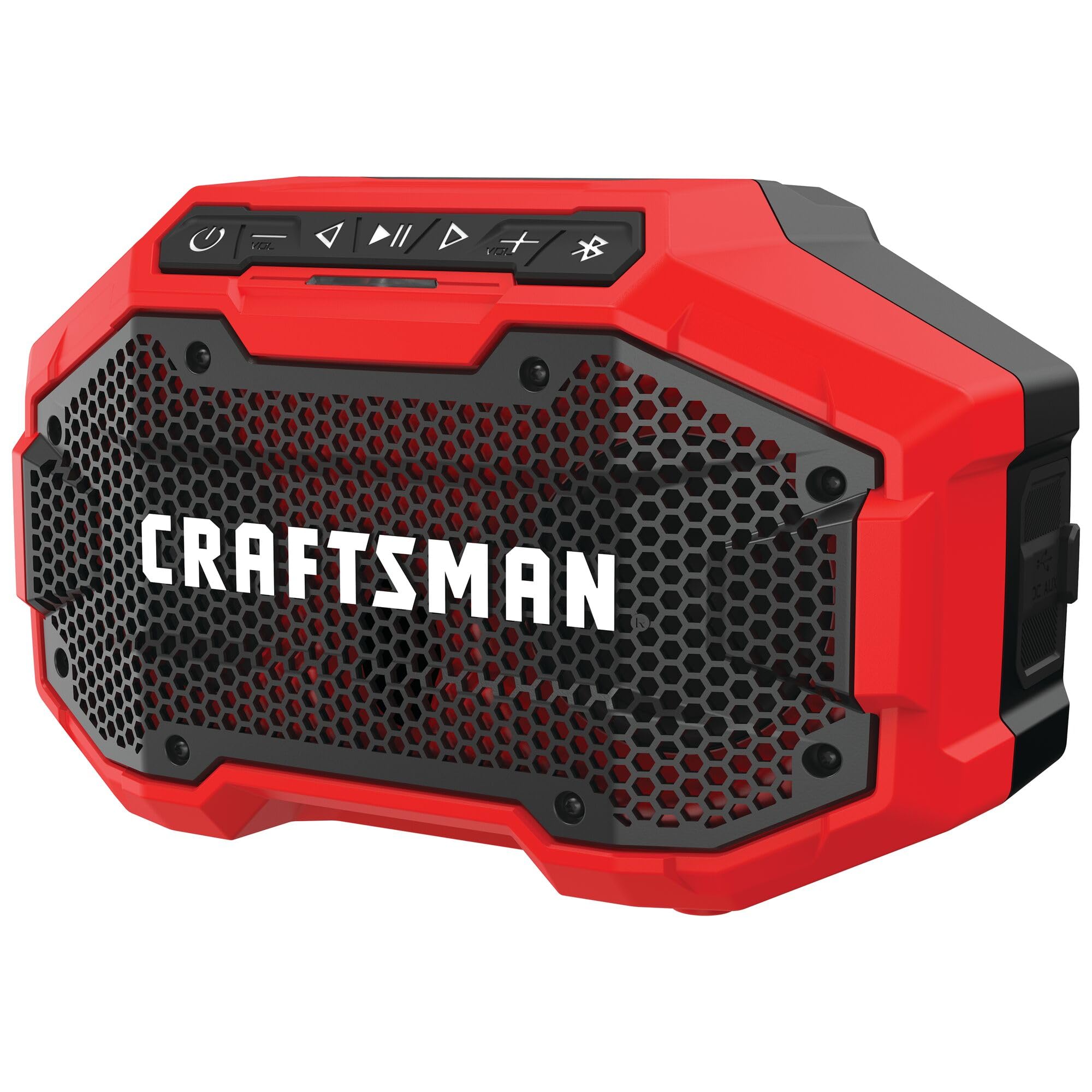 Craftsman V20 Wireless Portable Bluetooth Speaker, Tool Only (Cmcr001B), Red
