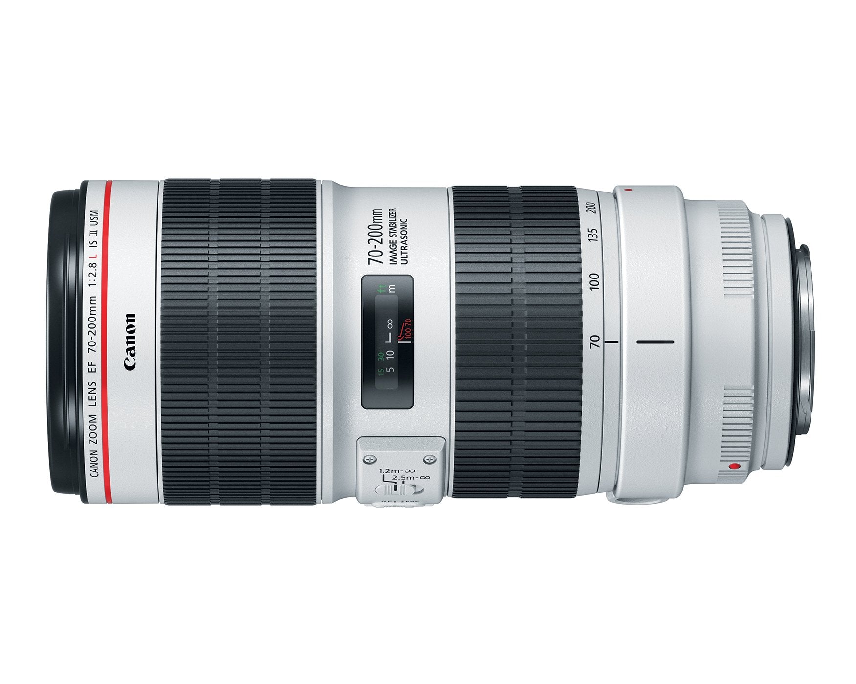 Canon EF 70 200mm f/2.8L IS III USM Lens for Canon Digital SLR Cameras, White   3044C002