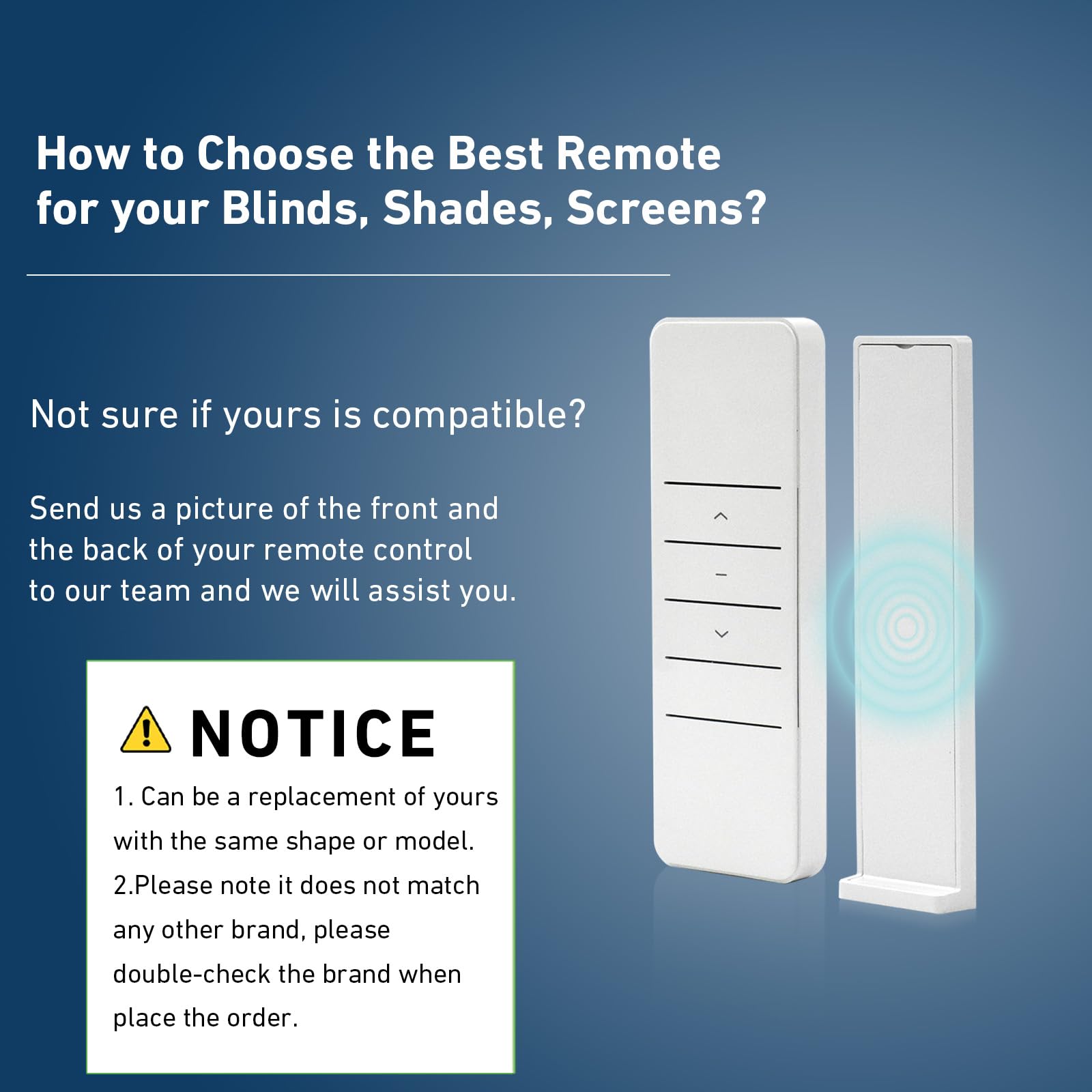 Dc2700 1 Channel Wireless Rf Transmitter Emitter Remote Controller For Curtain Motor Dt52E/Kt82Tn/Dt360