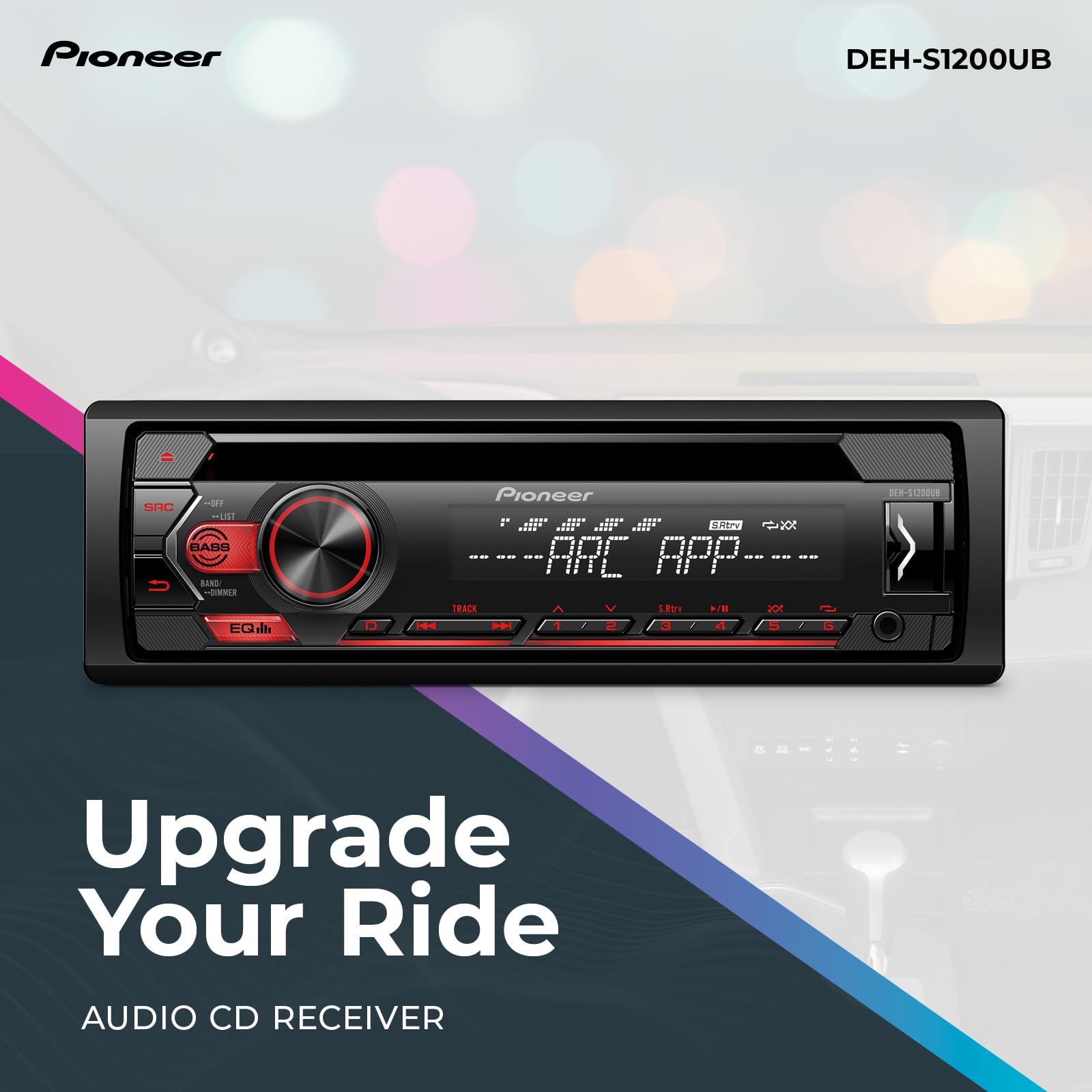 Pioneer Single Din Cd Playeraux Input Usb 1Xpreoutandroid Playback