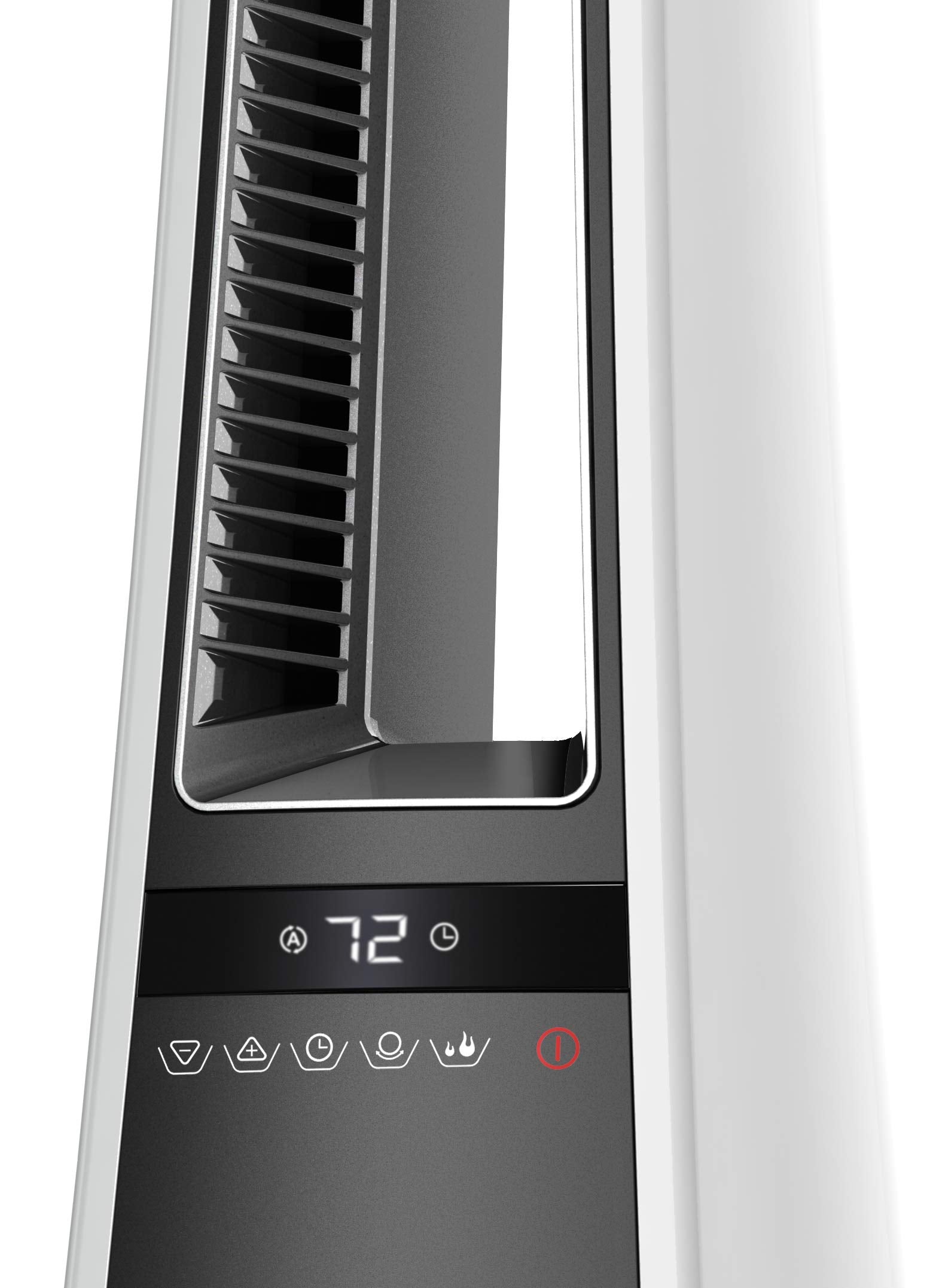 Lasko Bladeless W/Remote Space Heaters, 27&Quot, Silver Aw300