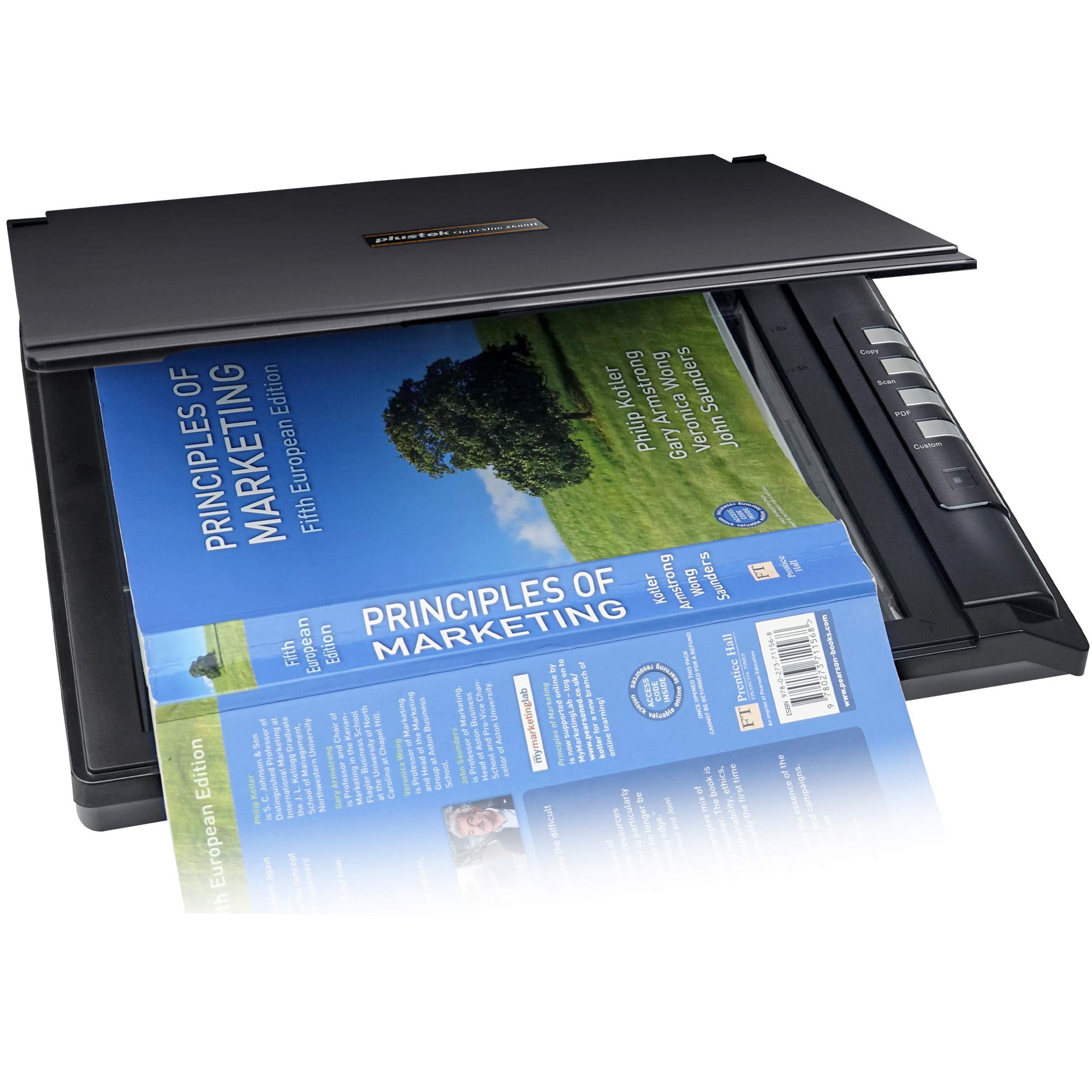 Plustek Opticslim 2700   High Speed Flatbed Scanner, 3Sec Fast Scan Speeds. Compact Design For Home And Home Office. Windows And Mac Support