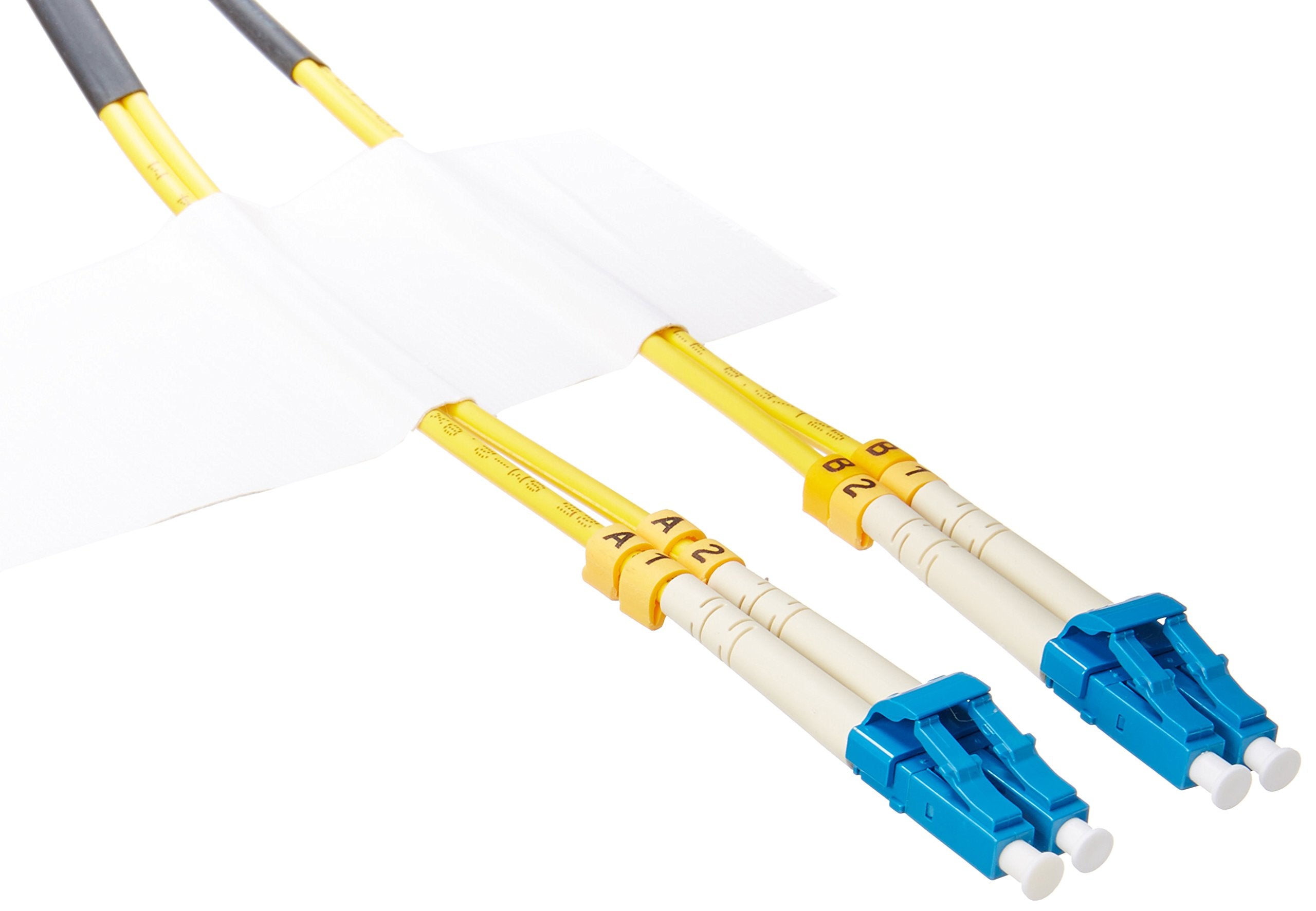 Belkin Single Mode Os1 Lclc Duplex 8.3125 Fiber Optic Cable (10 Meter)