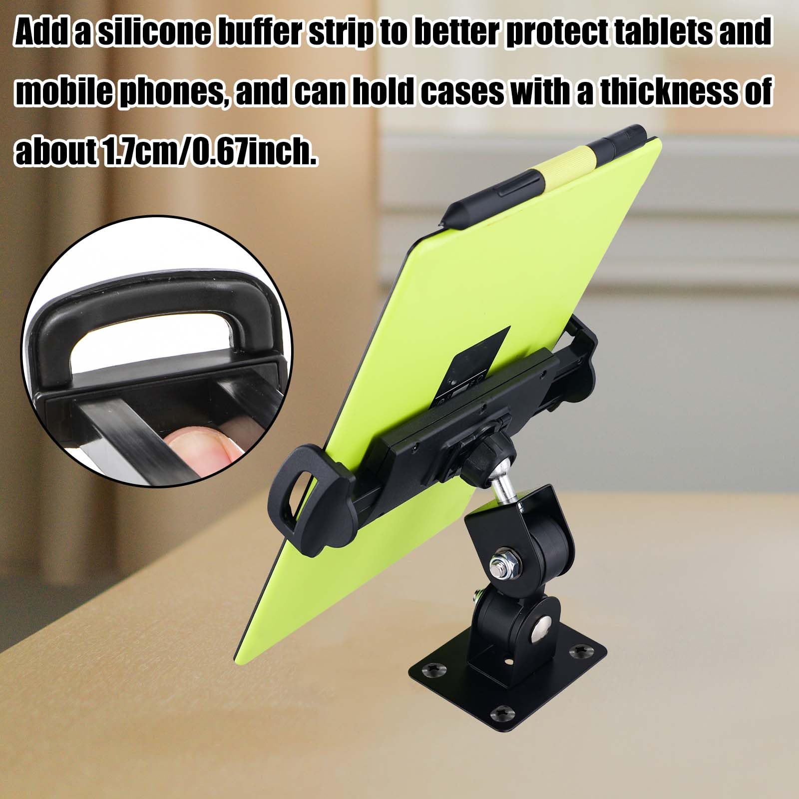 Peutier Swivel Tablet Wall Mount, Phone Holder Arm Holder Compatible With 4.7-12.9Inch Devices Including Ipad Pro Mini Air Smart