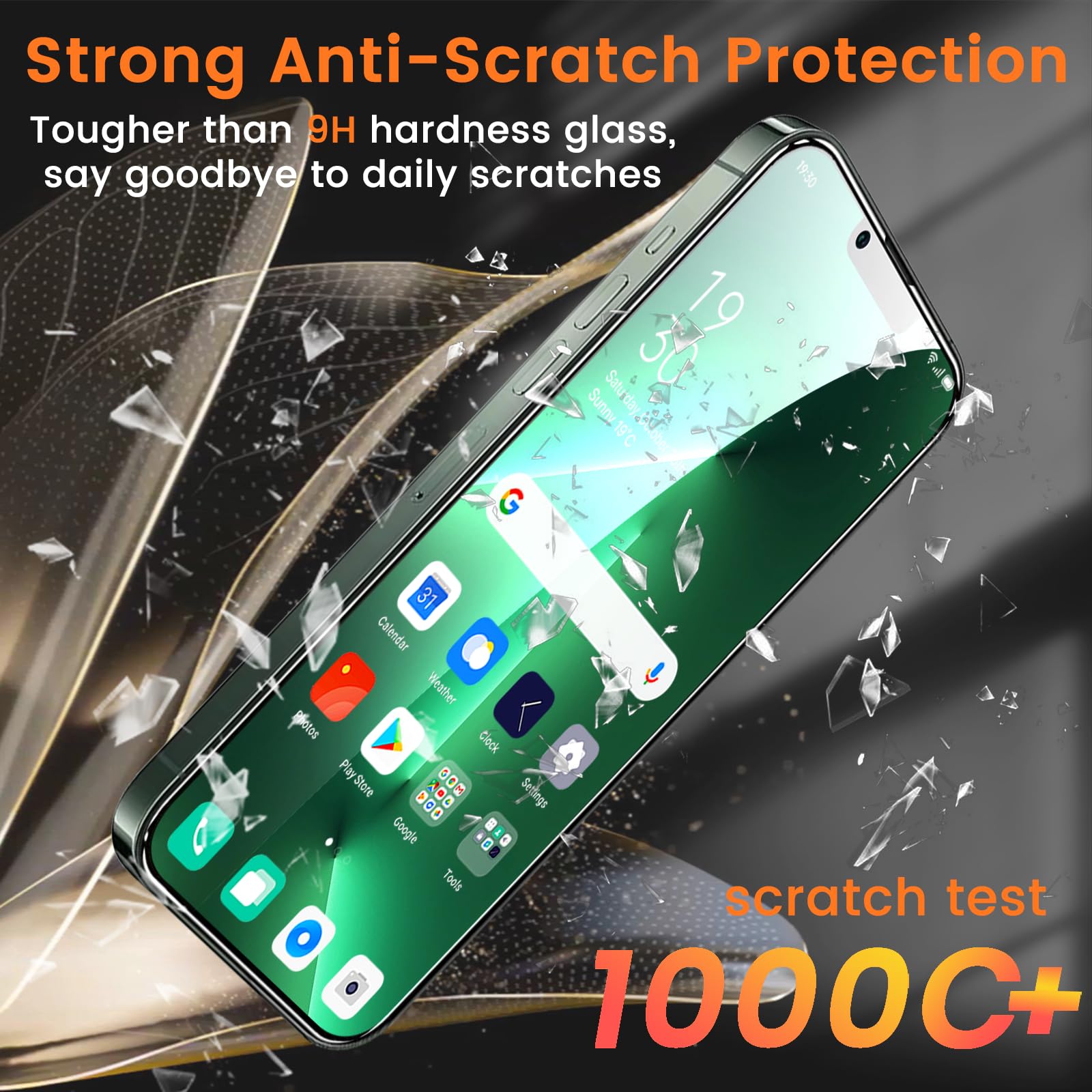 Lesakit 3+3 Pack Privacy Screen Protector For Iphone 13 Pro Max 6.7 Inch With 3 Pack Camera Lens Protector, Anti Spy Tempered Gl