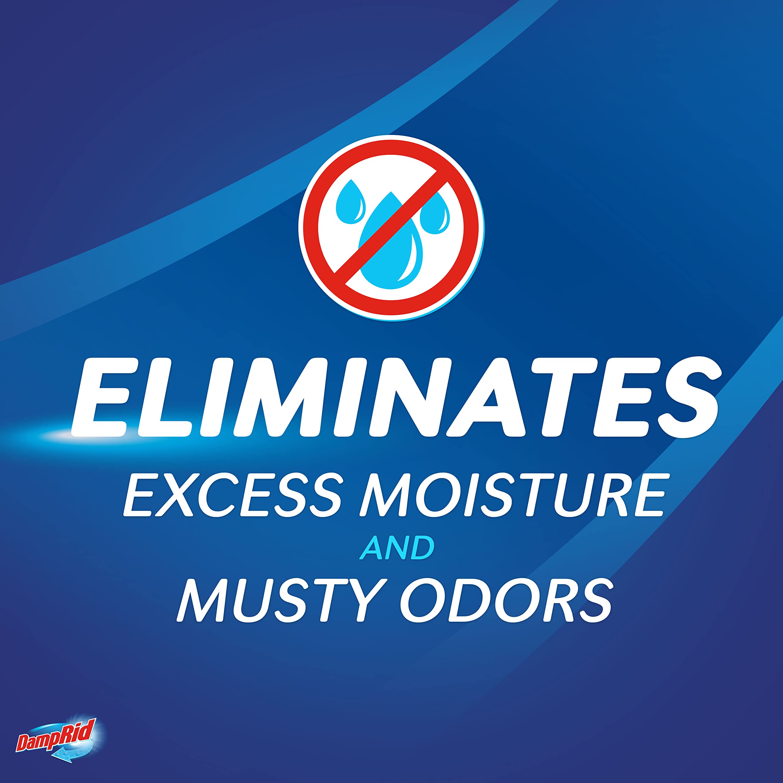 Damprid Refillable Moisture Absorber, 11 Oz., 6 Pack   Fresh Scent Moisture Absorbers, 10% More Absorbing Power*, Eliminates Mus