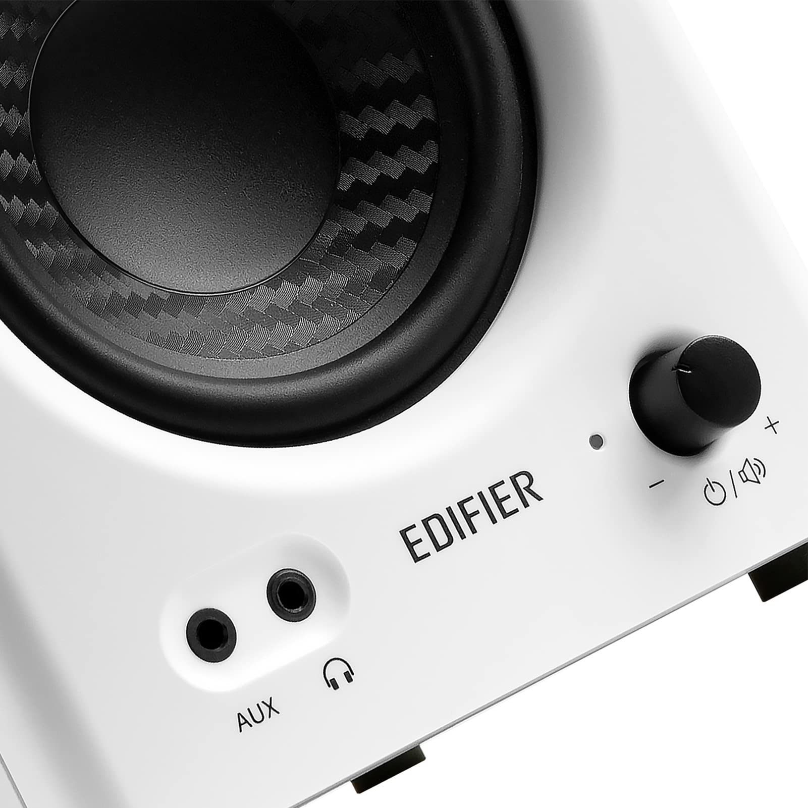 Edifier Mr4 Powered Studio Monitor Speakers, 4 Active Near-Field Monitor Speaker - White (Pair)