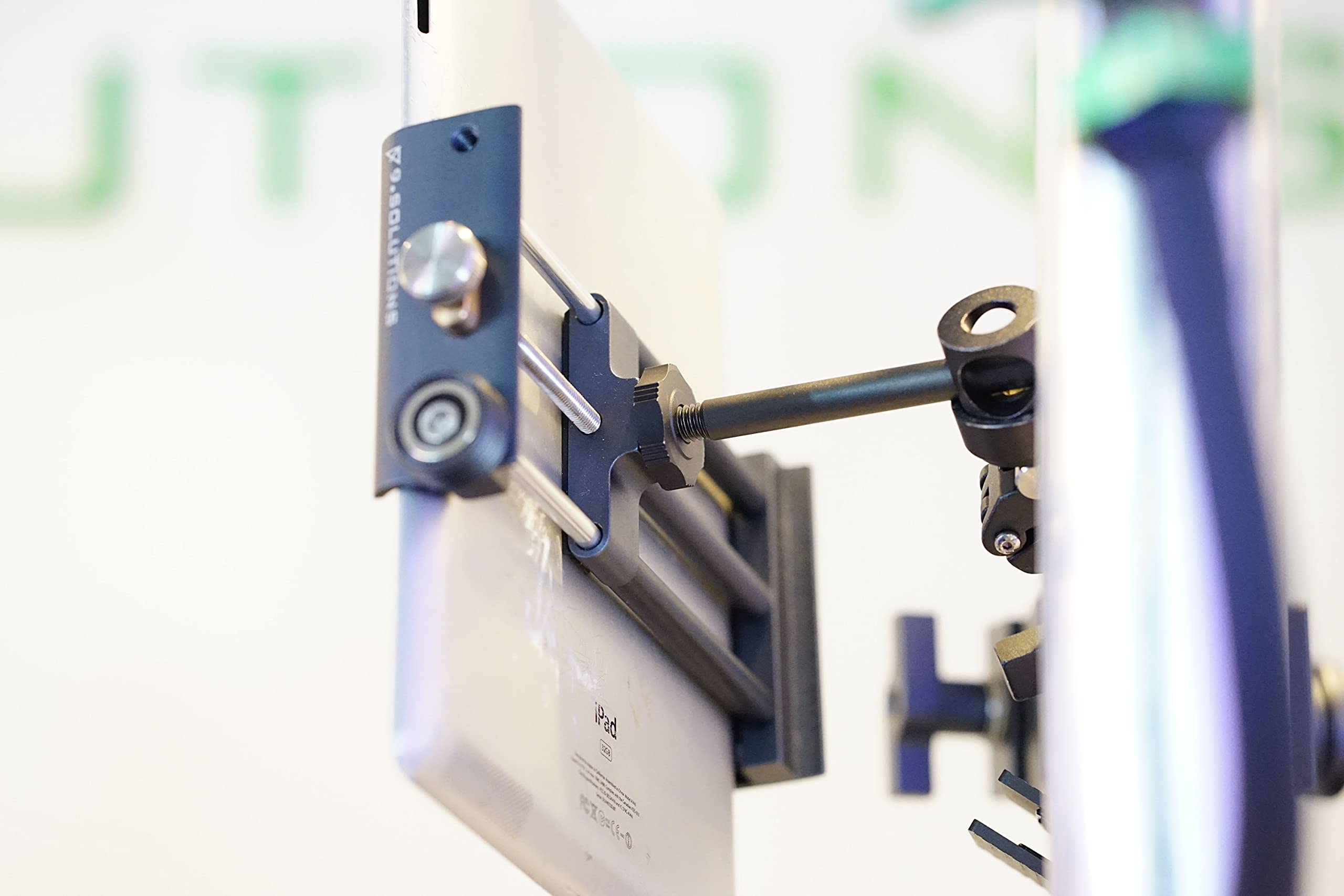 9.Solutions Tablet Holder, Ideal Support Tool For Ipad Holder (130 225Mm Wide), 9.Vb5103, Adjustable Ipad Holder, Safty Ipad Hol