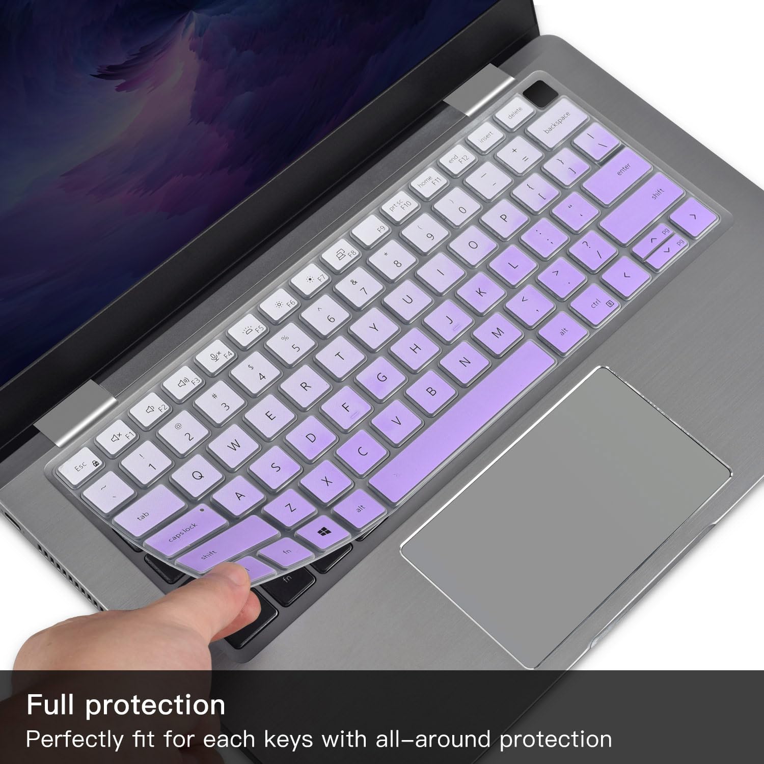 Keyboard Cover Skin For 14'' Dell Latitude 3440 3450 5450 5440 5430 5431 5420 14'', Dell Latitude 7450 7440 7430 7420 7410 9420