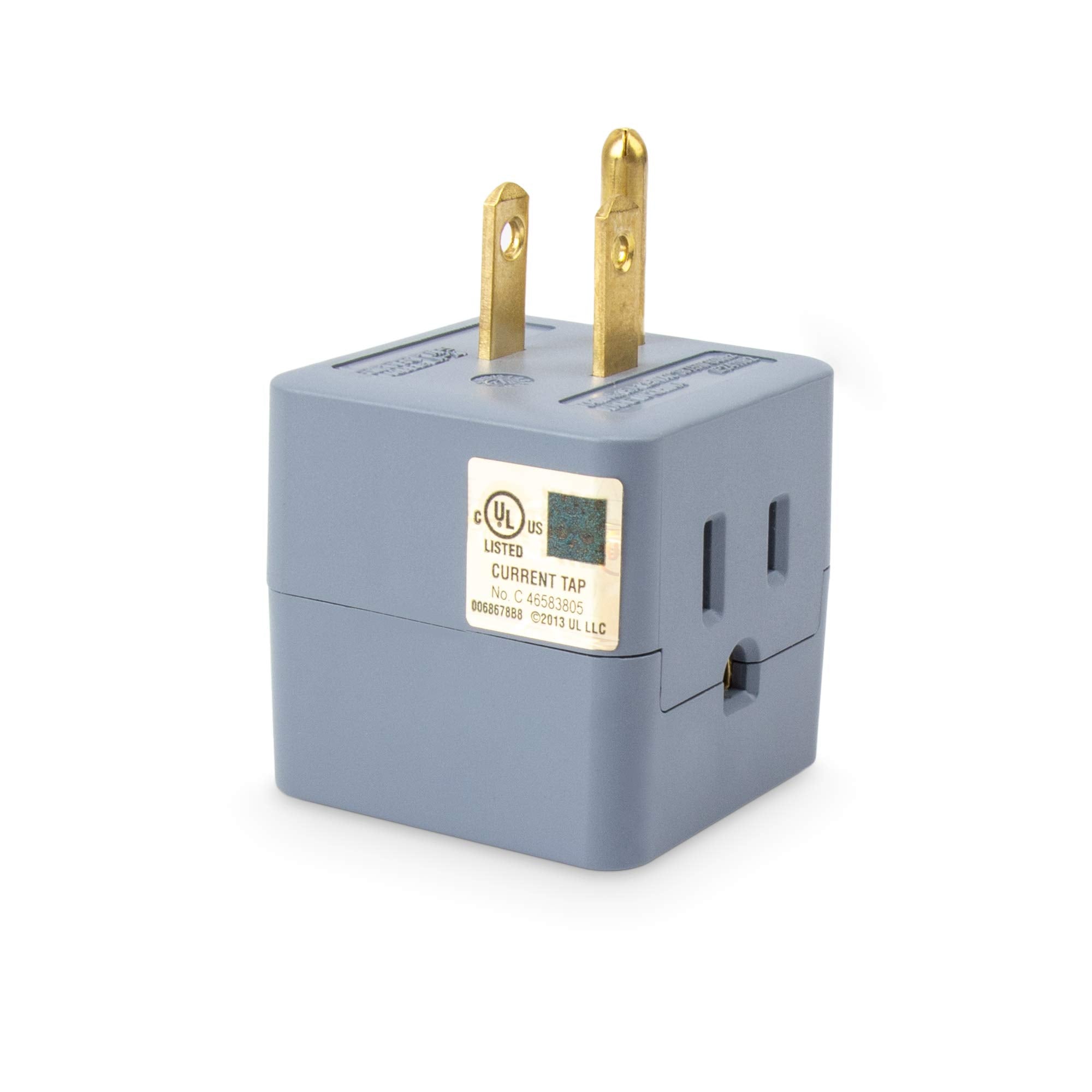 [Ul Listed] Cable Matters 3 Pack 3 Outlet Wall Adapter (3 Outlet Power Cube Tap, Outlet Splitter, Multi Plug Outlet, 3 Way Plug