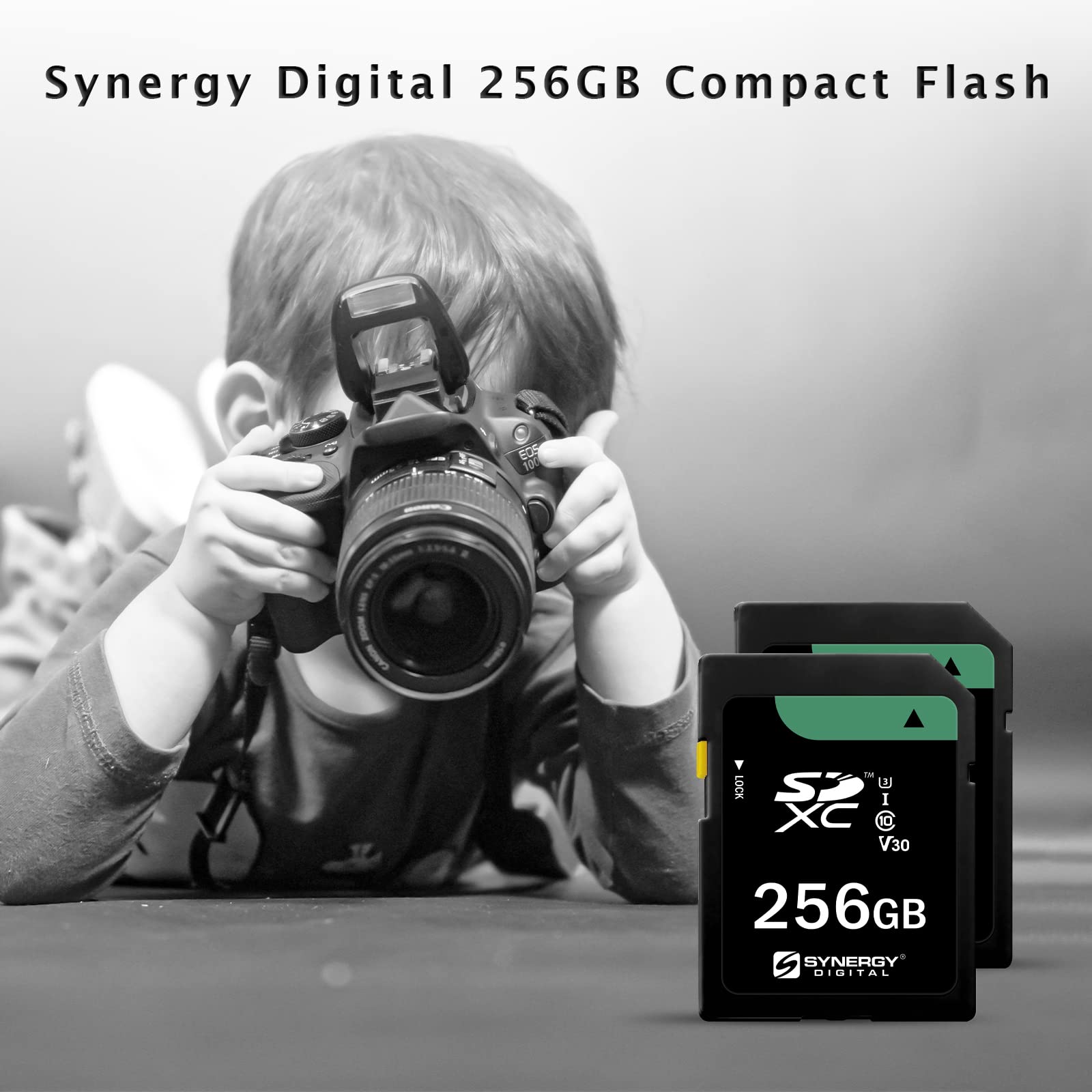 Synergy Digital 256Gb, Sdxc Uhs-I Camera Memory Card, Compatible With Kodak Pixpro Az425 Digital Camera - Class 10, U3, 100Mb/S,