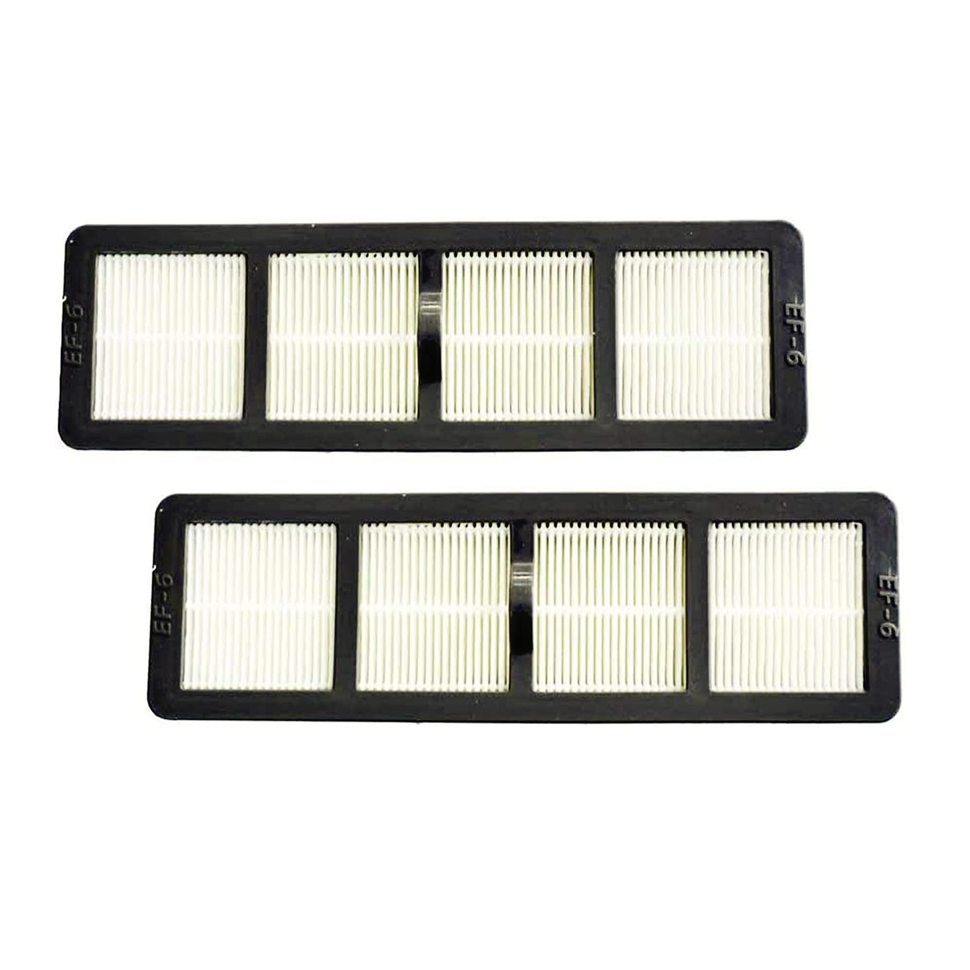 Ez Spares Replacement For Eureka Airspeed Ef6 (Ef 6) Hepa Style Filters Airspeed, Compatible With Part # 830911 & 69963 To Fit E