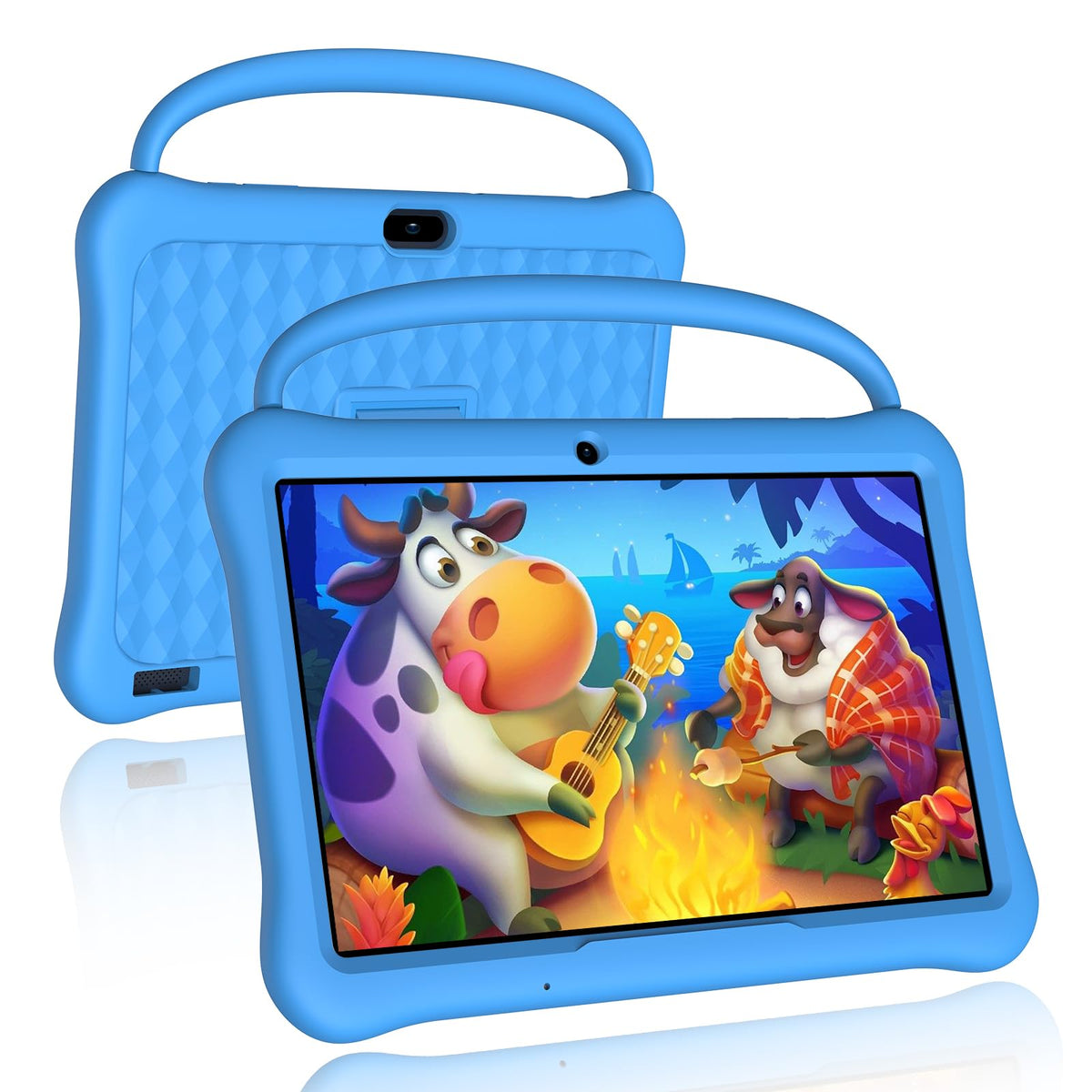 Newision 10 Inch Kids Tablet, Android 13 Tablet For Kids 2Gb+64Gb, Toddler Tablet With Kids Case, 6000Mah, Bluetooth 5.0, Wifi,I