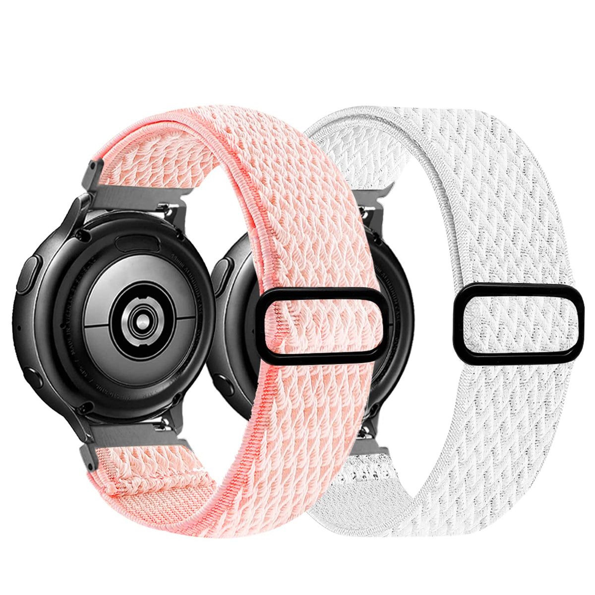 Stretchy Bands Compatible With Samsung Galaxy Watch 5/4/6 40Mm 44Mm/Watch 5 Pro 45Mm/Watch 4 Classic 42Mm 46Mm, 20Mm Nylon Strap