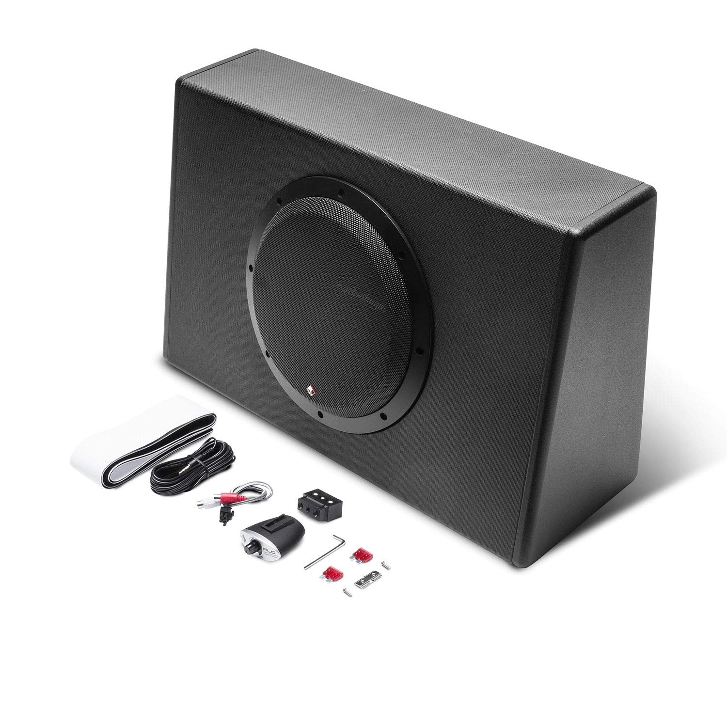 Rockford Fosgate Punch P300 10T Single 10' 300 Watt Amplified Truck Sealed Box Subwoofer   Black