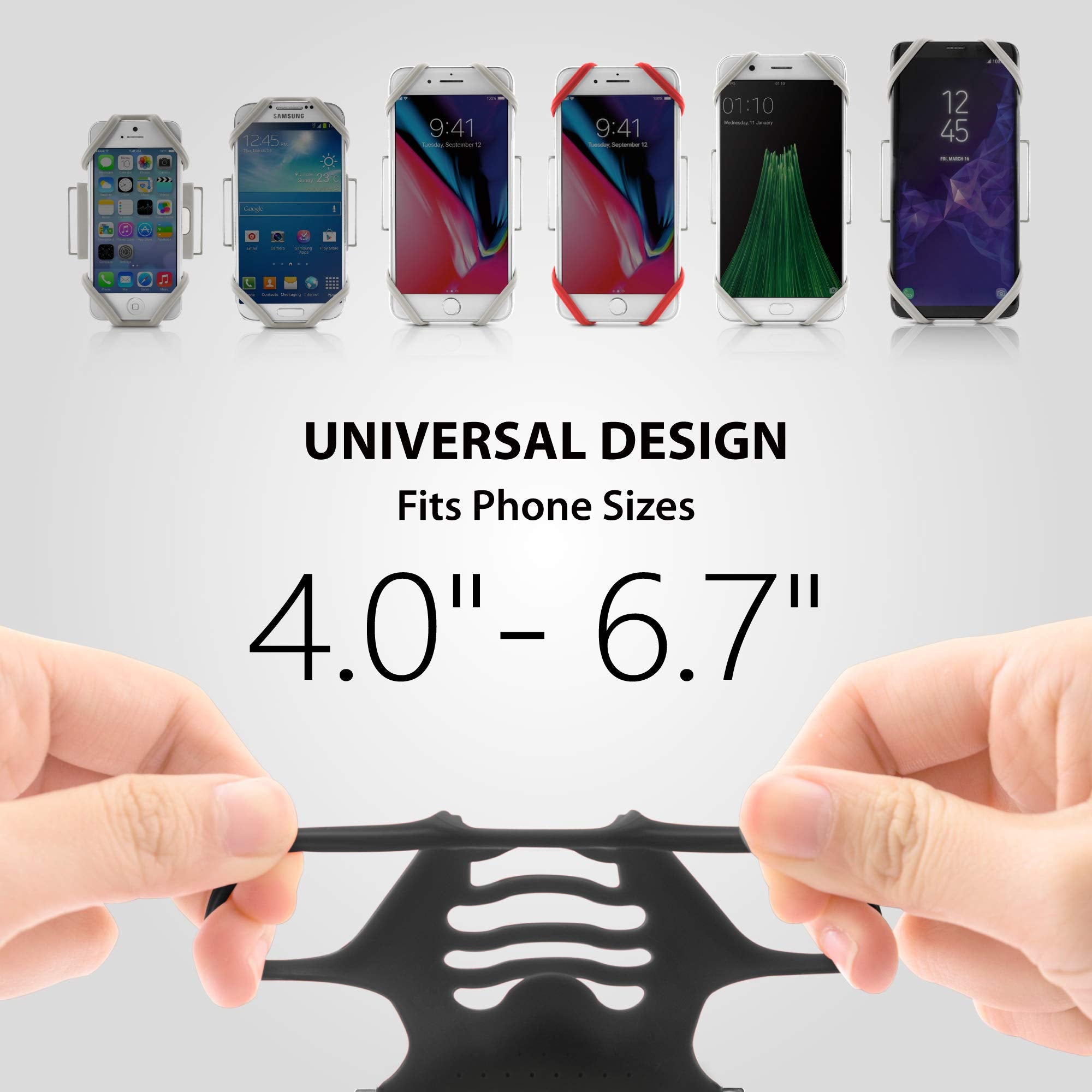 ?Bone? Run Tie Running Armband Phone Holder For Apple Iphone 14 13 12 11 Pro Max Mini Xs Xr X 8 7 Samsung Galaxy S10 S9 S8 Smart