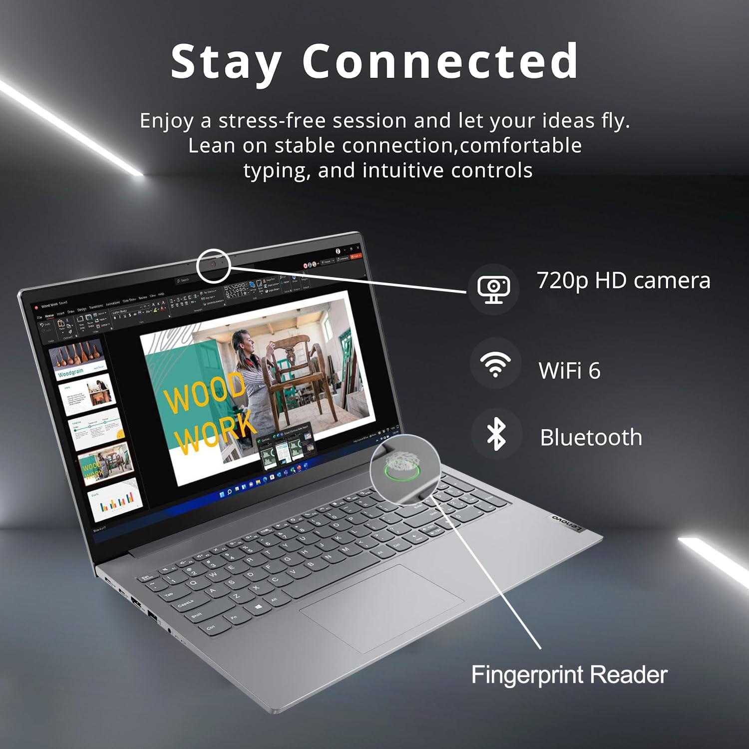 Lenovo Thinkbook 15 Business Laptop, 15.6 Fhd Display, Amd Ryzen 7 5825U (Beat I7-1165G7), 16Gb Ram, 512Gb Ssd, Fp Reader, Hdmi,