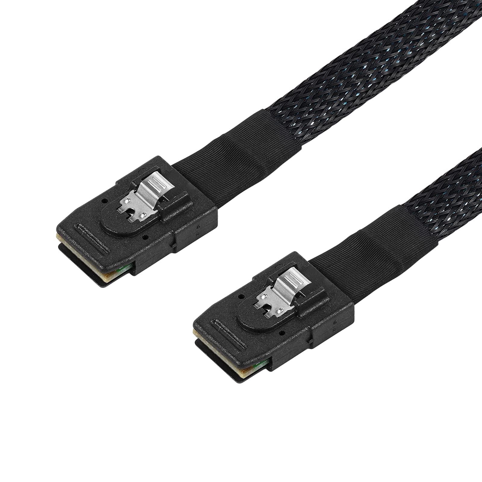 Twozoh Internal Mini Sas Sff 8087 To Sff 8087 Cable 1.6Ft, Mini Sas 36 Pin Sff 8087 Male To Mini Sas 36 Pin Sff 8087 Male Cable(