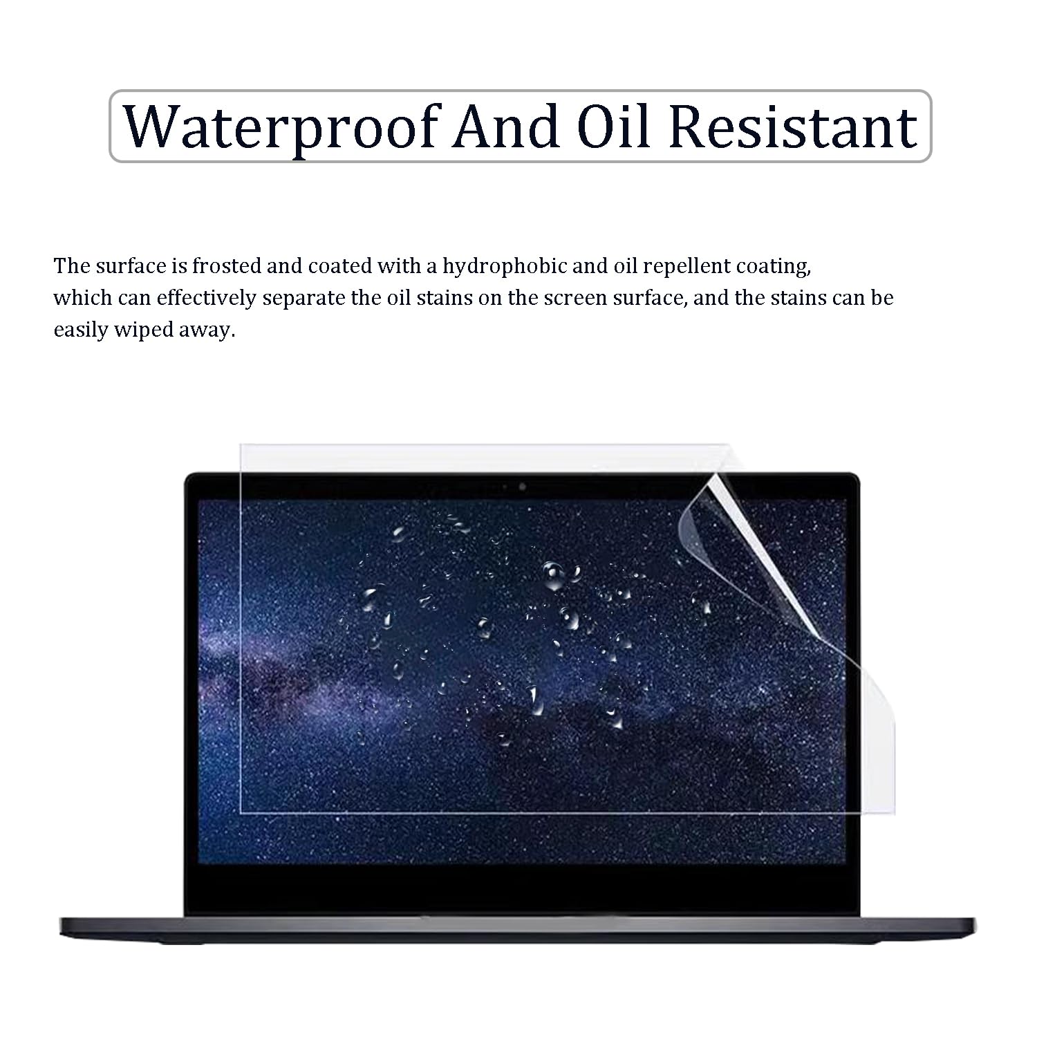 Yinoveen 2 Pack 15.6 Inch Anti Glare Screen Protector For Hp Envy X360 15.6''/ Hp Pavilion 15.6''/ Hp Probook 15.6''/ Hp Elitebo