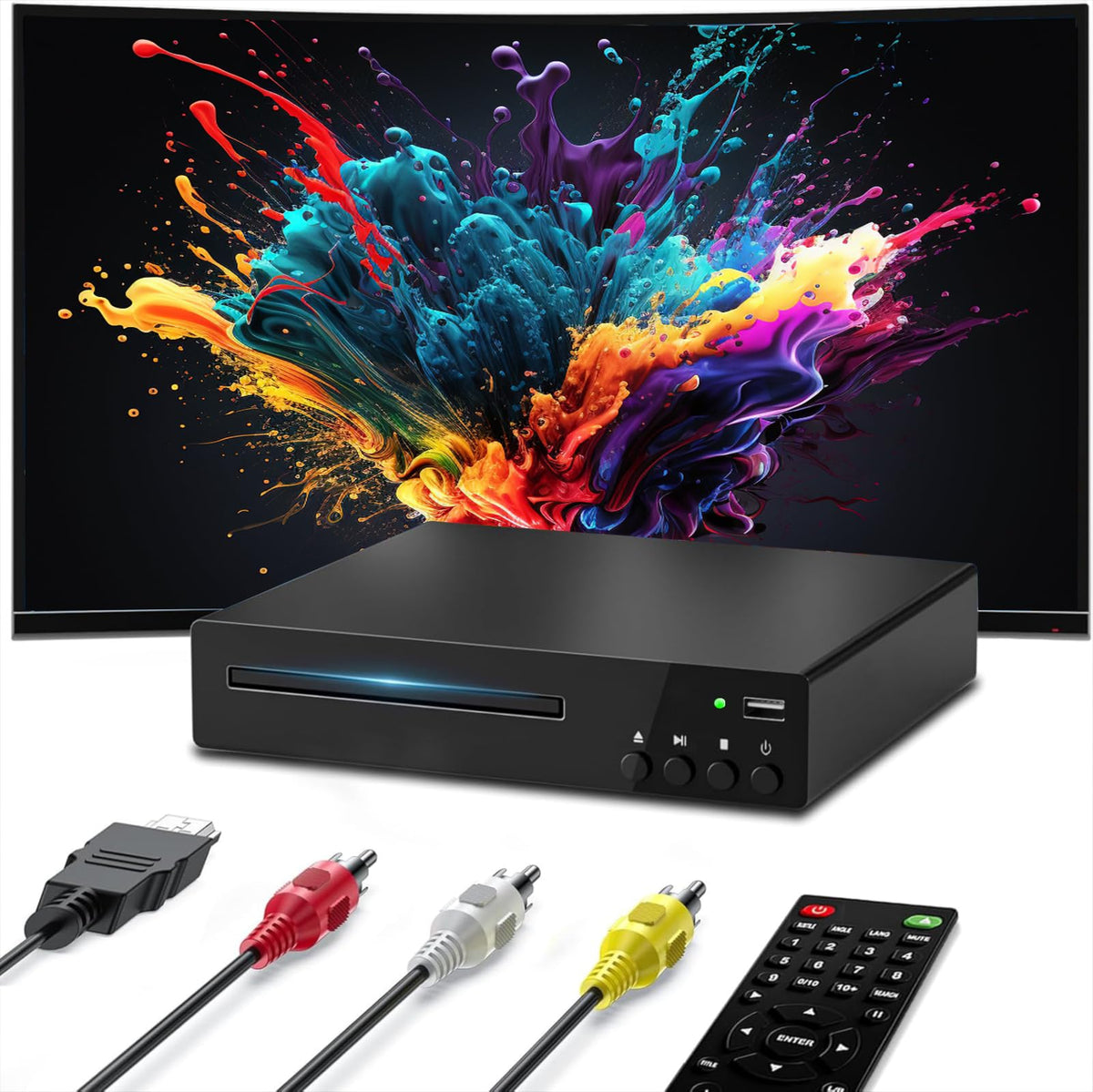 Dvd R Player Dvd Player, Hdmi Dvd Players For Tv With Microphone & Usb Input, All R ...