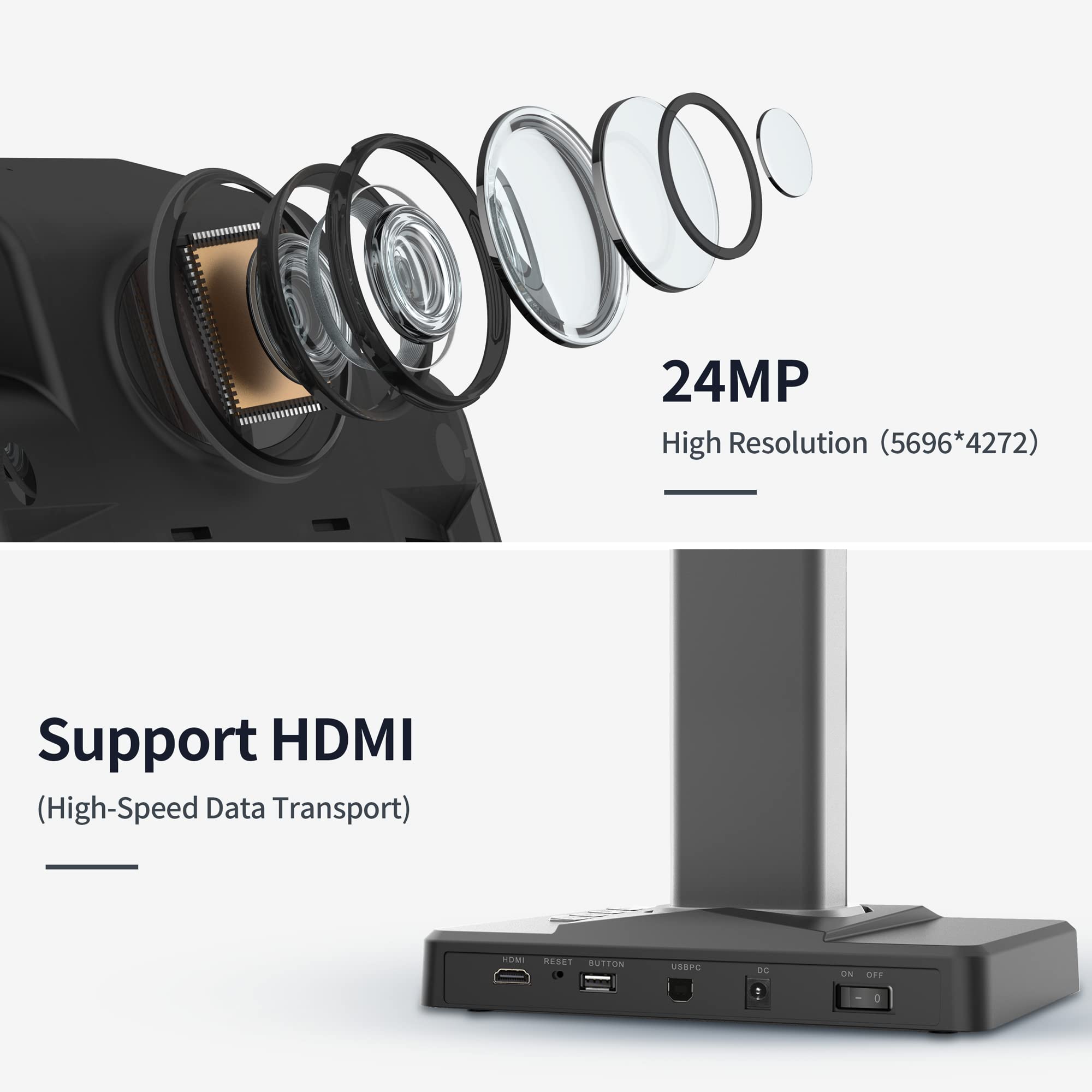 Czur Et24 Pro Professional Book Scanner