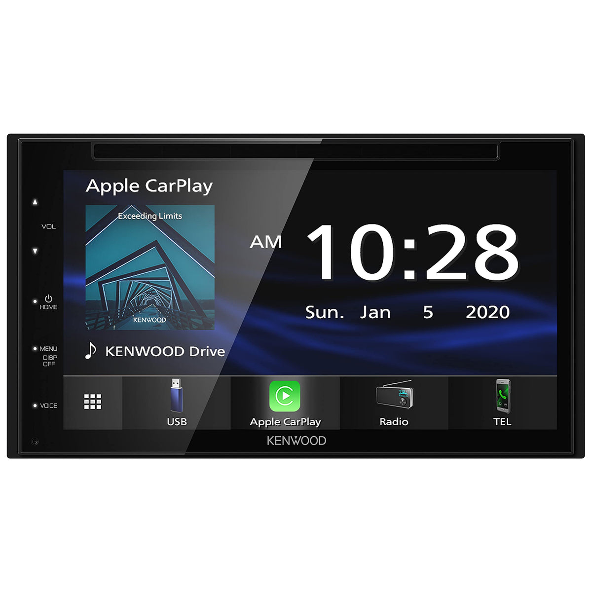 Kenwood Ddx5707S Double Din Dvd Car Stereo With Apple Carplay And Android Auto, 6.8 Inch Touchscreen, Bluetooth, Backup Camera I