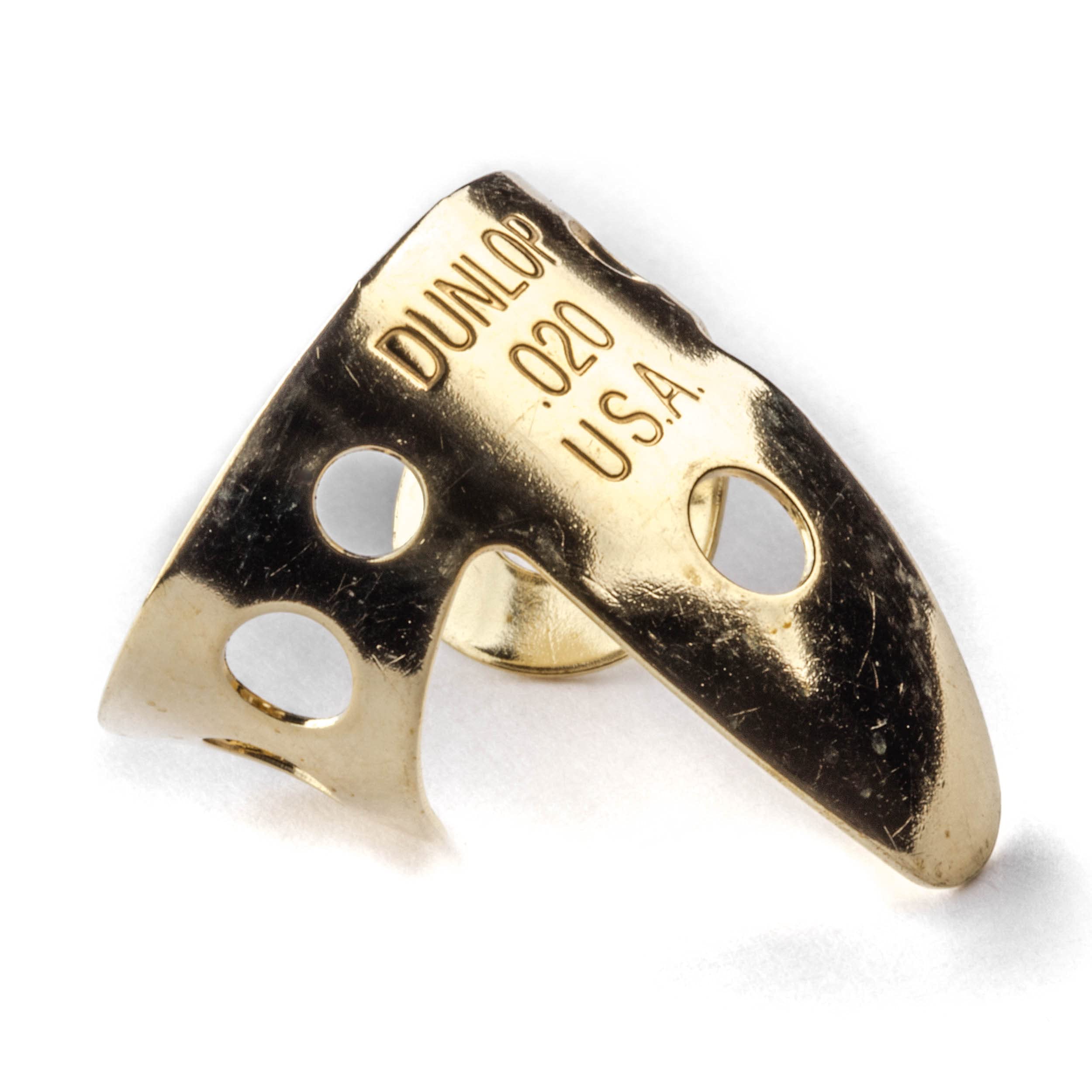 Jim Dunlop 37R.020 Brass Fingerpicks, .020, 20/Tube