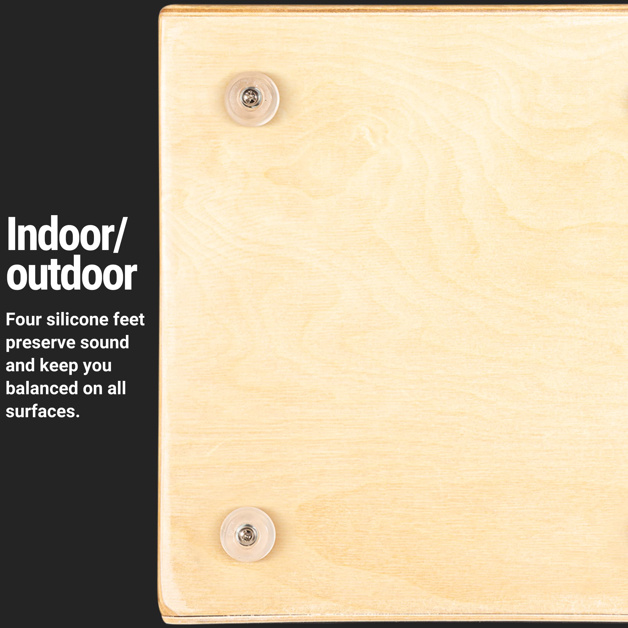 Meinl Percussion Jam Cajon Box Drum With Snare And Bass Tone For Acoustic Music   Made In Europe   Baltic Birch Wood, Play With Your Hands, 2 Year Warranty (Jc50Bw)