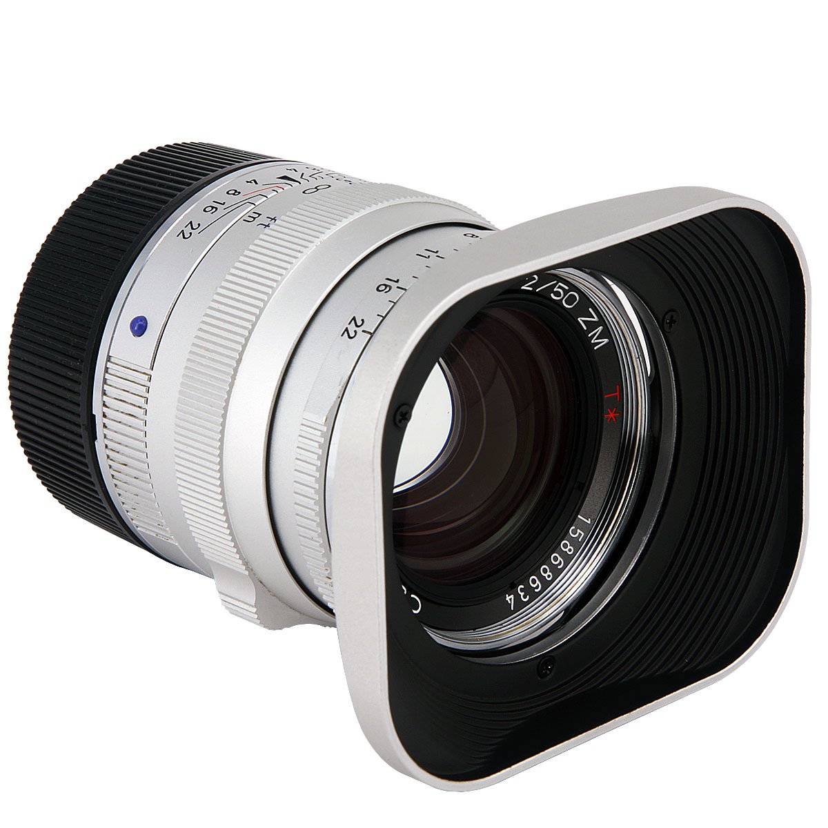 Haoge Lh Zv07 Square Metal Lens Hood For Carl Zeiss Biogon T* 2/35 35Mm F2 Zm, C Biogon 2.8/35 35Mm F2.8 Zm, Planar T 2/50 50Mm
