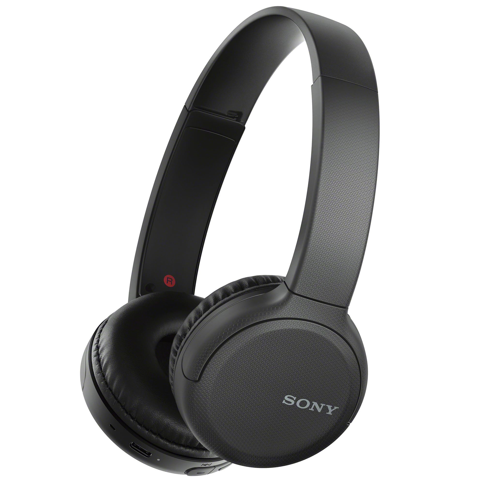 Sony Wh Ch510 Wireless On Ear Headphones, Black (Whch510/B) With Knox Gear Hard Shell Case Bundle (2 Items)