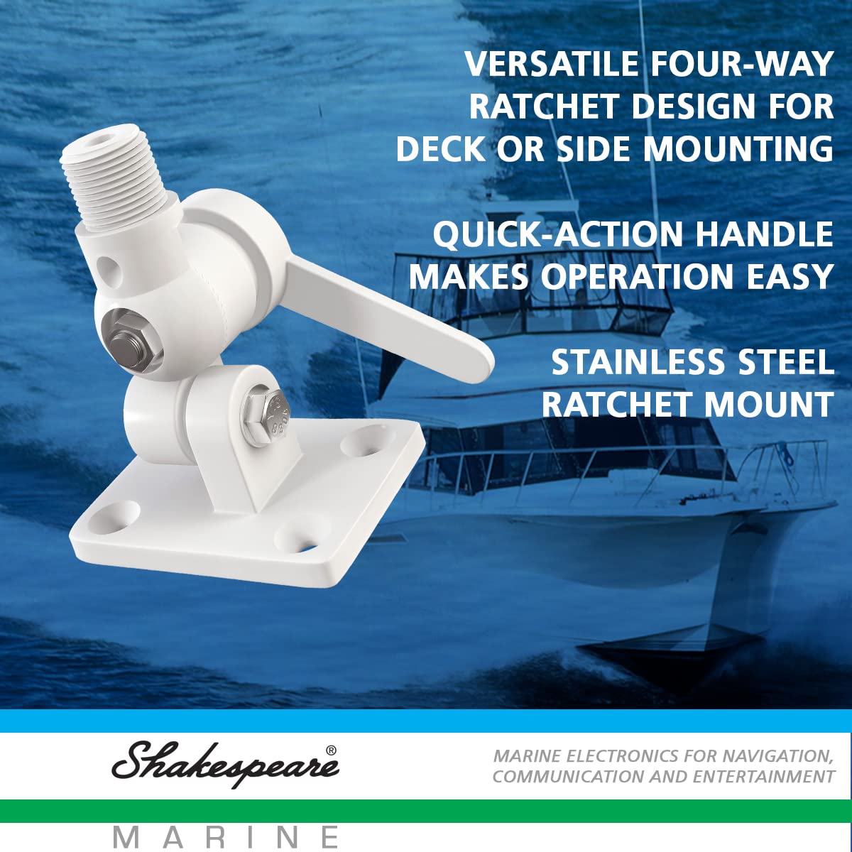 Shakespeare Antenna Mount Nylon Ratchet