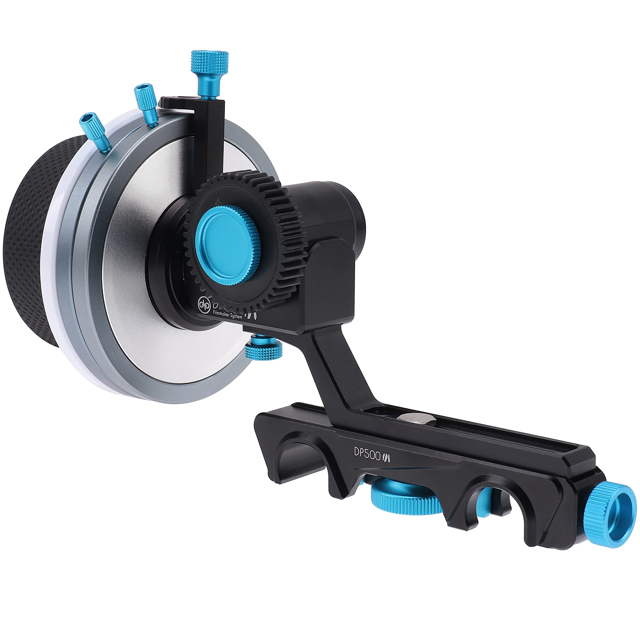 Fotga Dp500Iii Follow Focus Puller W/A/B Stop,15Mm Quick Release Rod Clamp For Canon Nikon Sony Blackmagic Dslr Cinema Camera Vi