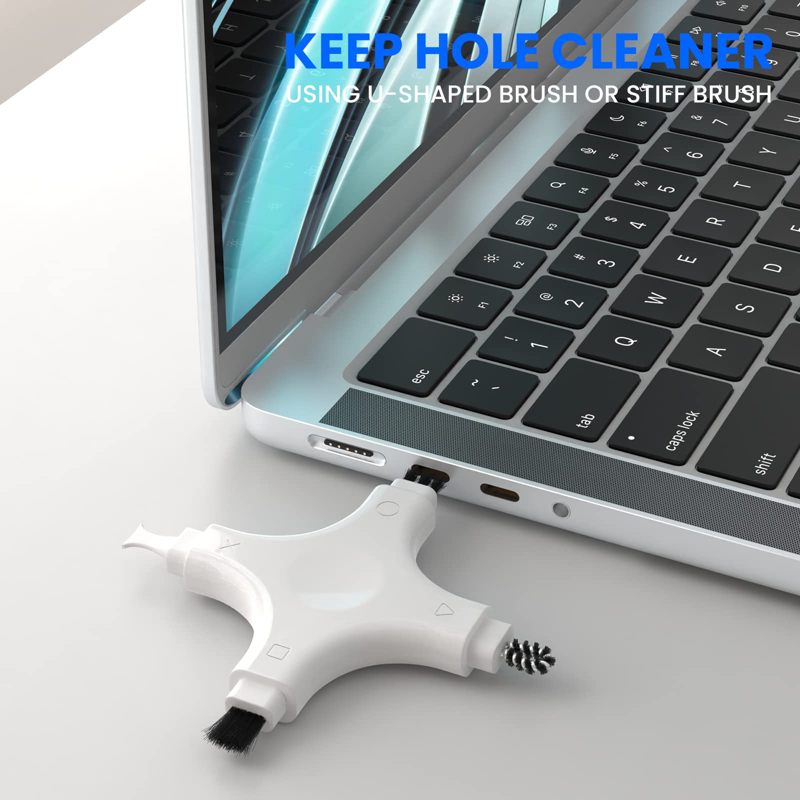 Codogoy Iphone Cleaning Kit Port Cleaner Repair & Restore Tool Soft Brush Cleaning Tool Fit For All Devices