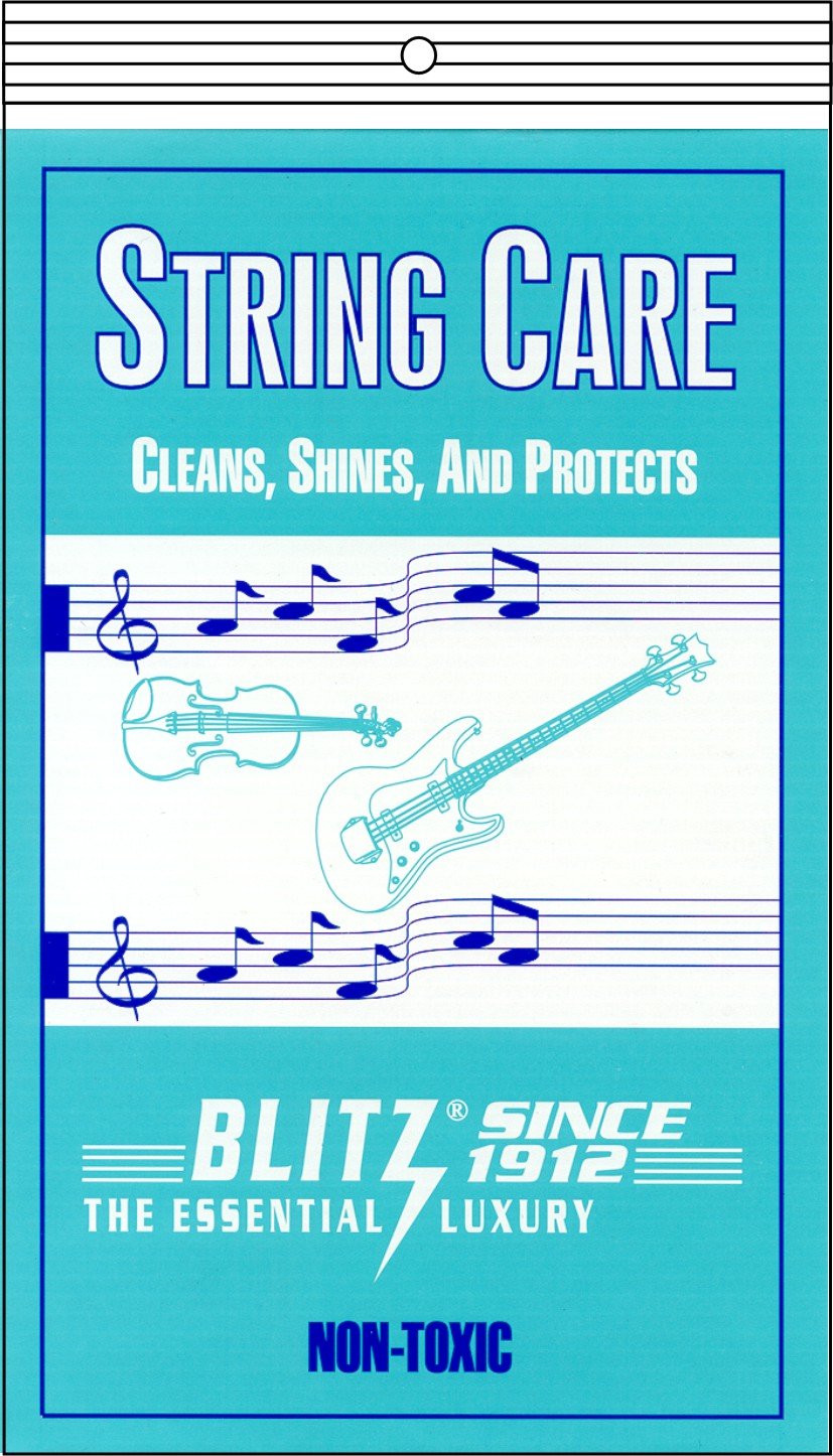 Blitz Music Care 301 String Care With 2 Cloths