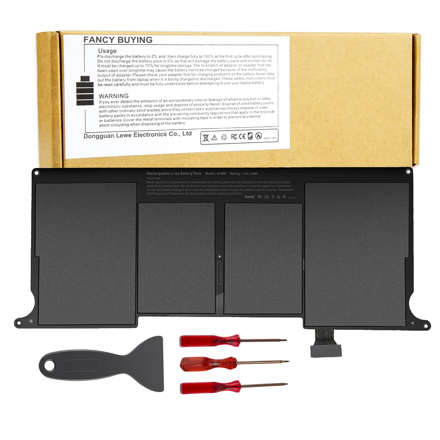 Fancy Buying A1406 Laptop Battery For Macbook Air 11'' A1370 (Mid 2011) And A1495 A1465 (Mid 2011 2012 2013 Early 2014 2015 Vers