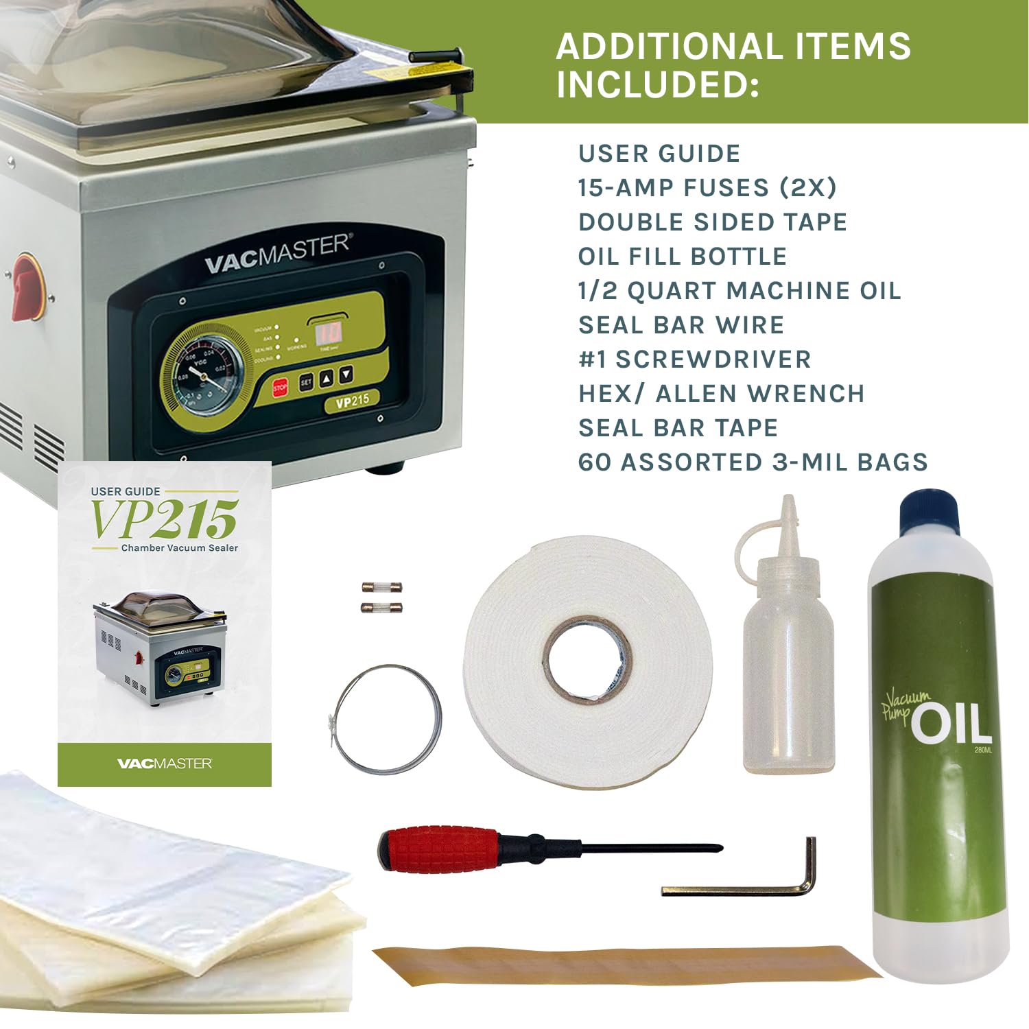 Vacmaster Vp215 Chamber Vacuum Sealer