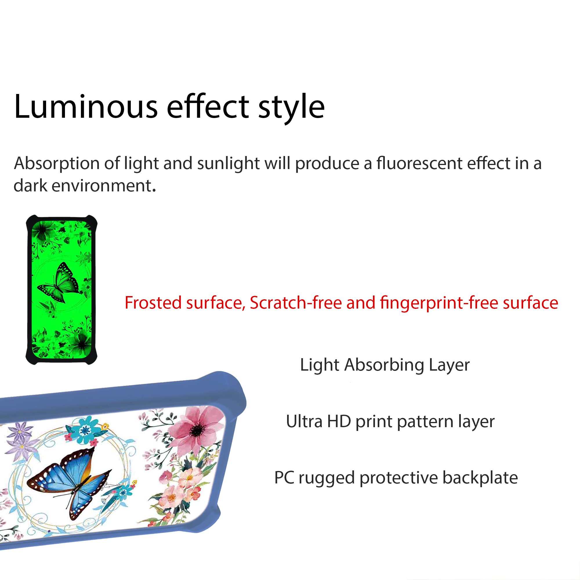 Jioeuinly Jitterbug Smart 3 Case Compatible With Lively Smart Phone Case For Tcl A2X Case A508Dl Cover [With Tempered Glass Scre