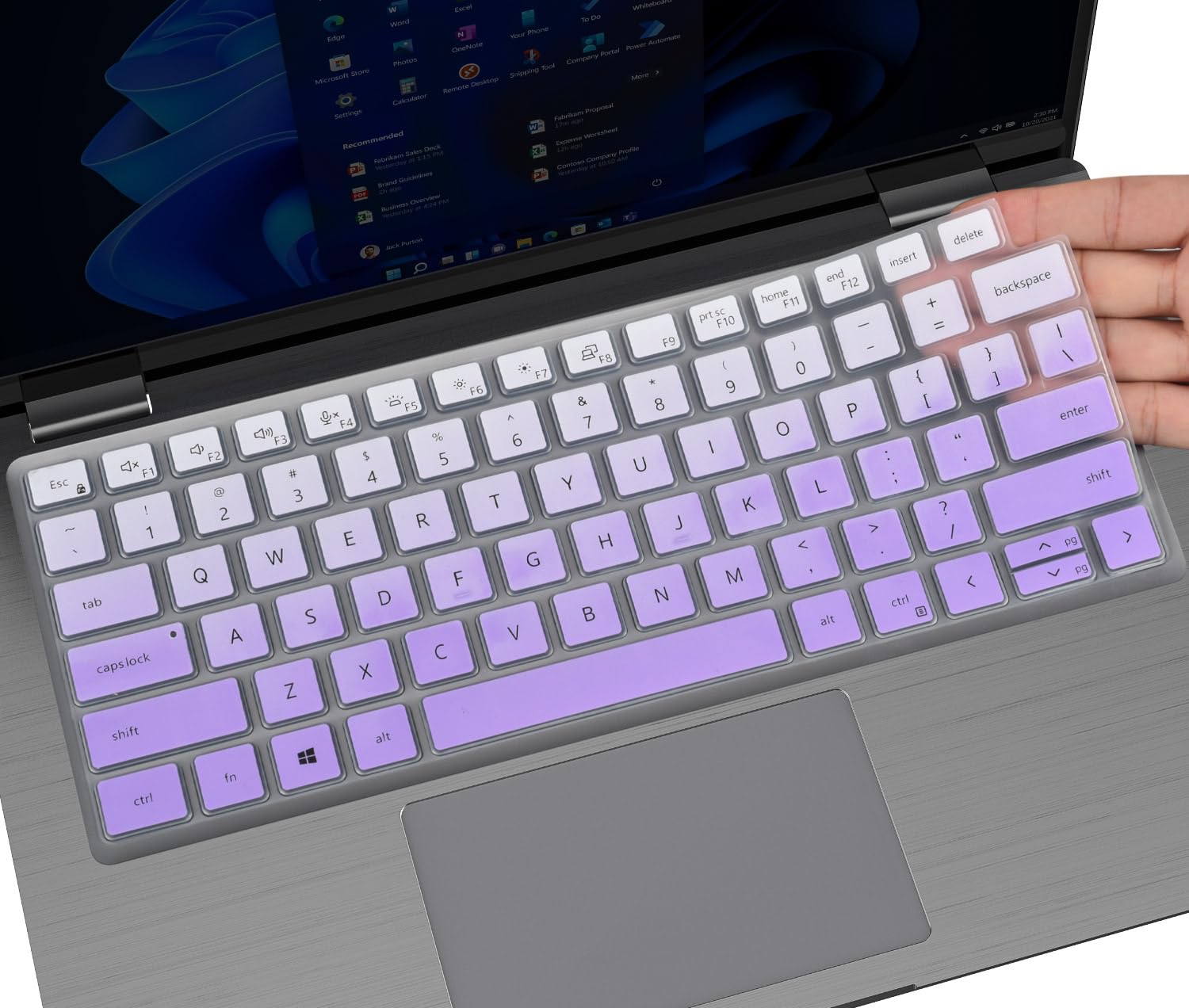 Casebuy Keyboard Cover For Dell Latitude 7440 7430 7420 7410 14'', Dell Latitude 3440 5440 5430 5431 5420 14'', Dell Latitude 14