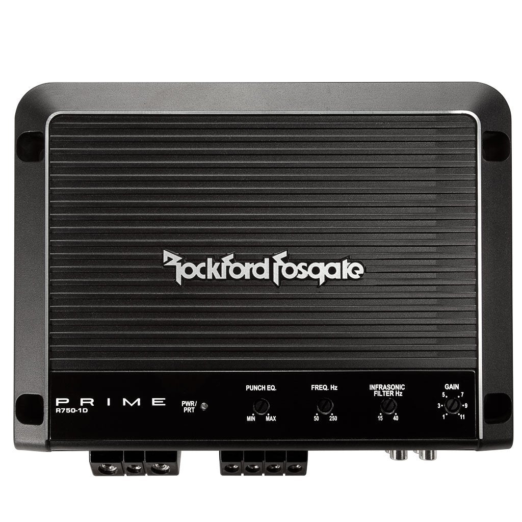 Rockford Fosgate R750 1D Mono Block Class D Amplifier