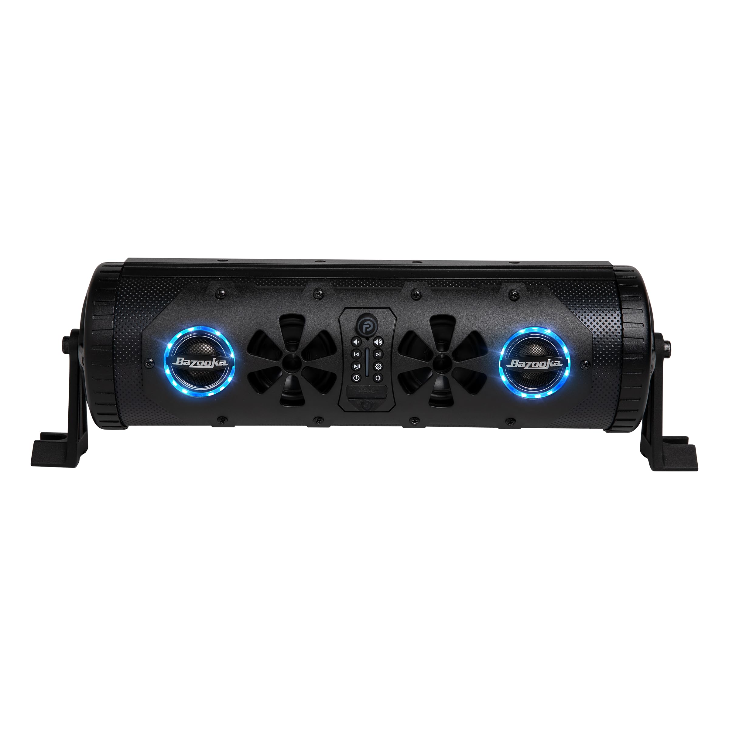 Bazooka G3 Bluetooth 16 Inch Party Bar | 450 Watt Max Power | Led Lights | Party Button Music Sharing | Marine Grade Speakers | Off Road, Golf Cart, Marine, And Outdoor Speaker System