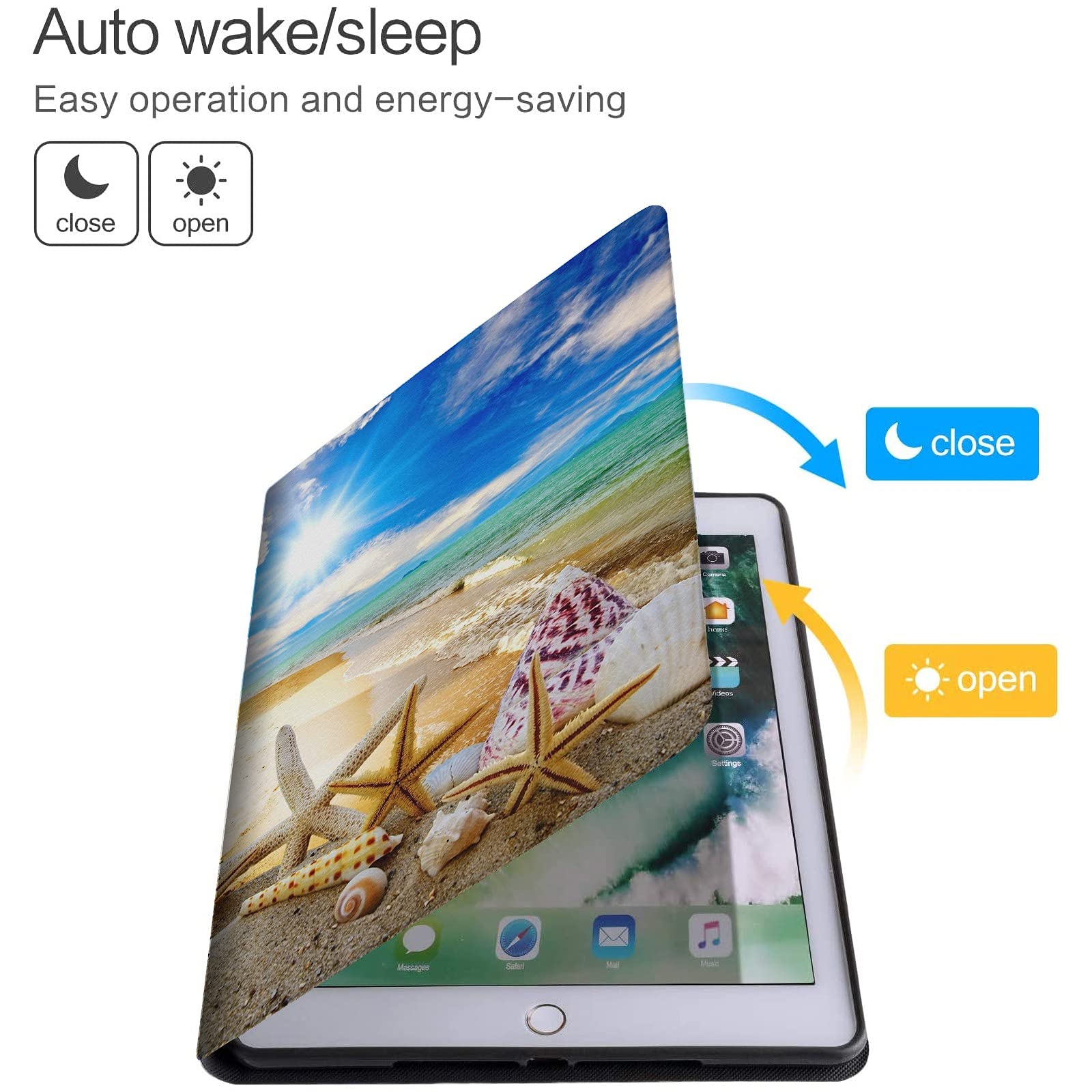 Galaxy Tab A 10.1 Case 2019, Pu Leather Stand Foldable Tablet Case With Multi  Viewing Angles Cover For Samsung Galaxy Tab A 10.