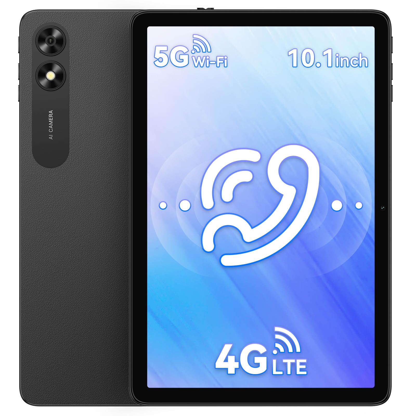UMIDIGI G3 Tab Android 13 Tablet 2025 with Sim Card Slot, 3GB+32GB 256GB Expand, 2.4/5GHz WiFi, 10.1 inch Tablet with 4* A53-Cor
