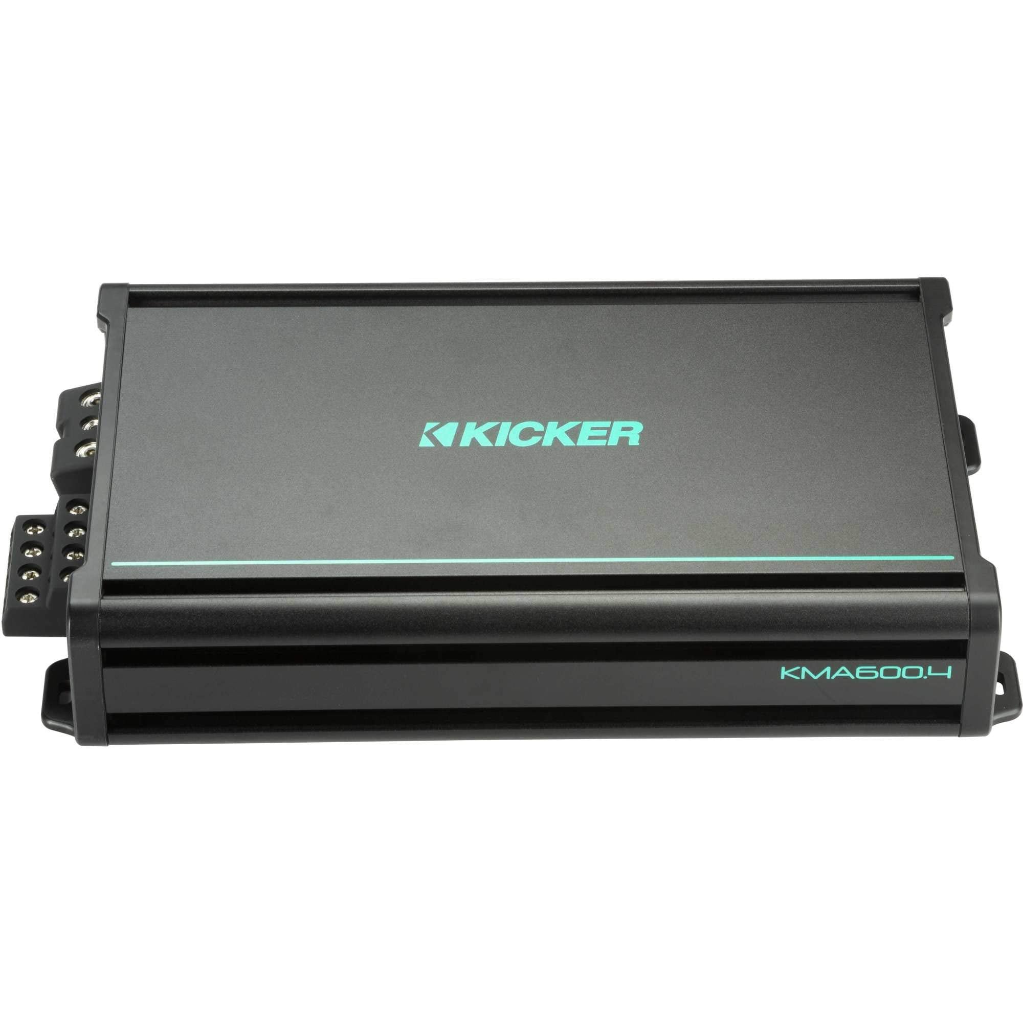 Kicker 48Kma6004 Kma600.4 4X150W 4 Ch Weather Resistant Full Range Amplifier