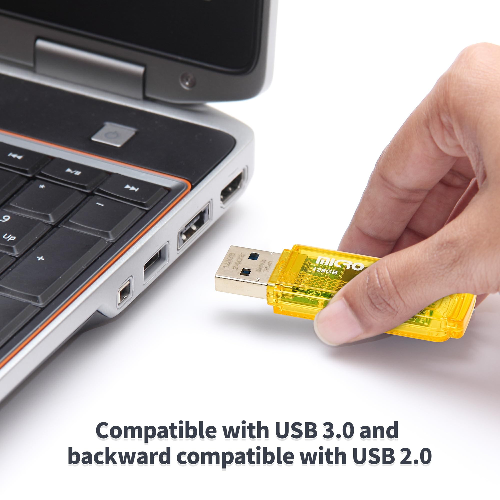 Usb Superspeed Drive INLAND Micro Center SuperSpeed 128GB 5-Pack Ultra Flash Drive USB 3.0 ...
