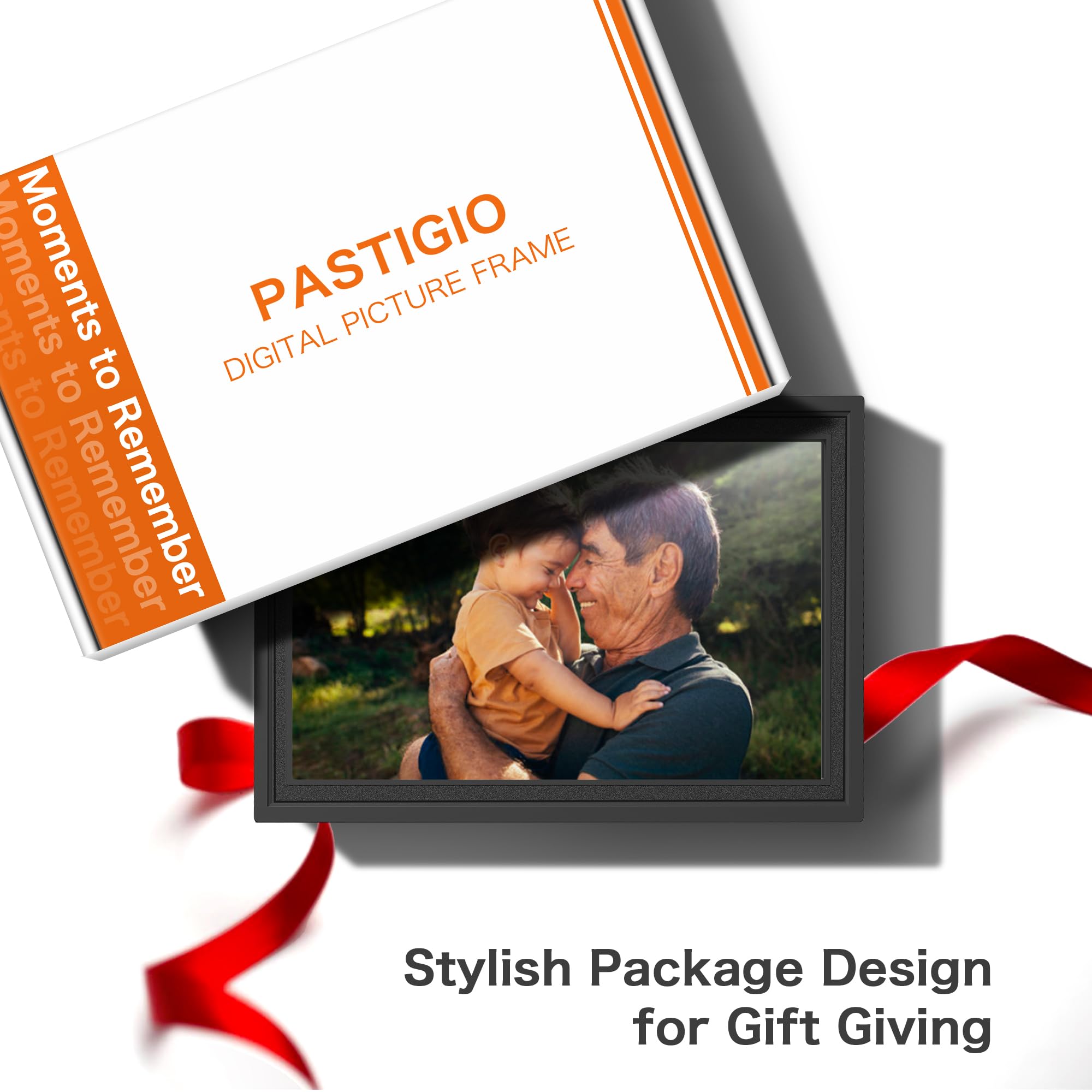 Digital Picture Frame Wifi, 10.1 Inch Frameo Digital Photo Frame 32Gb Memory, 1280 * 800 Touch Screen, Auto Rotate, Share Pictur